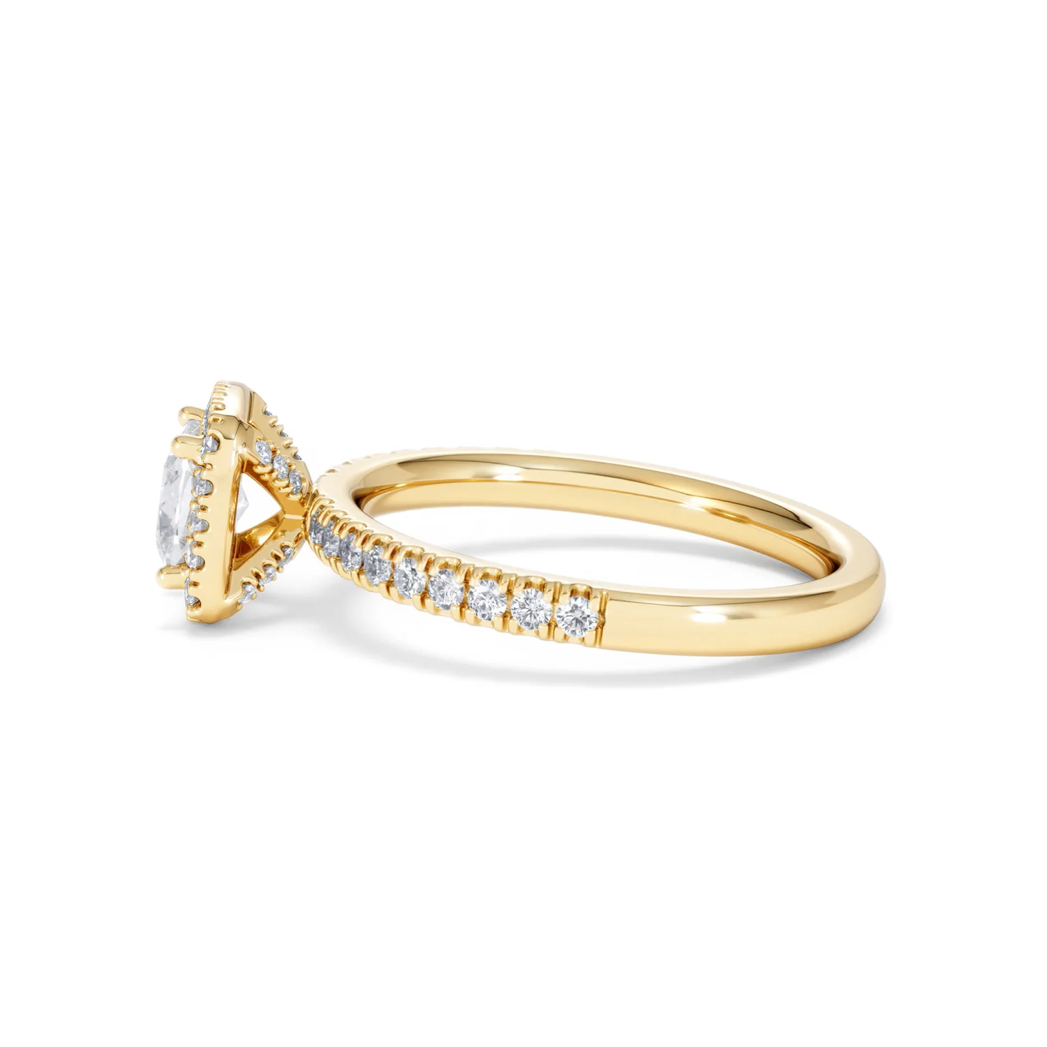 Beatrice GIA Diamond Halo Engagement Ring in 18K Gold 1.25ct G/SI2 - Image 68