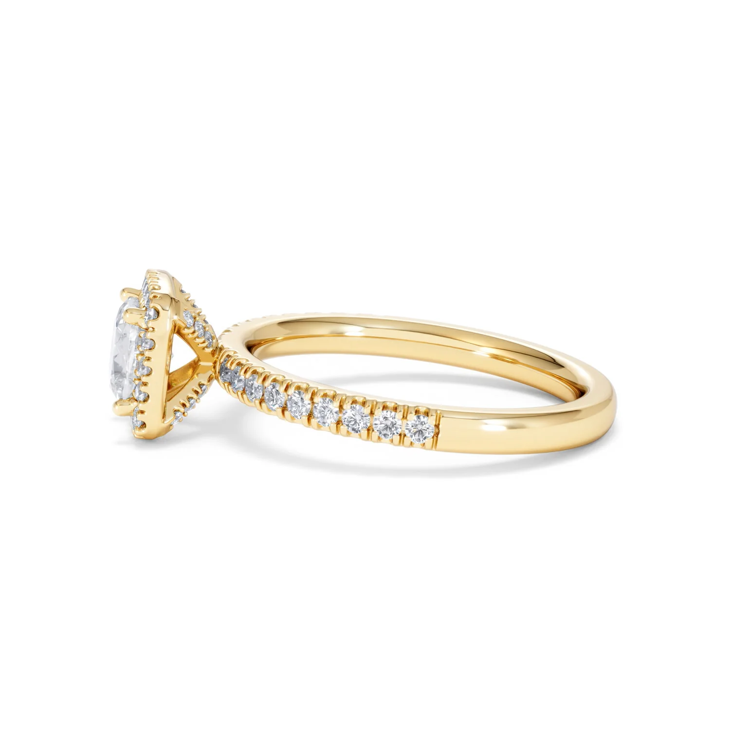 Beatrice GIA Diamond Halo Engagement Ring in 18K Gold 1.25ct G/SI2 - Image 69
