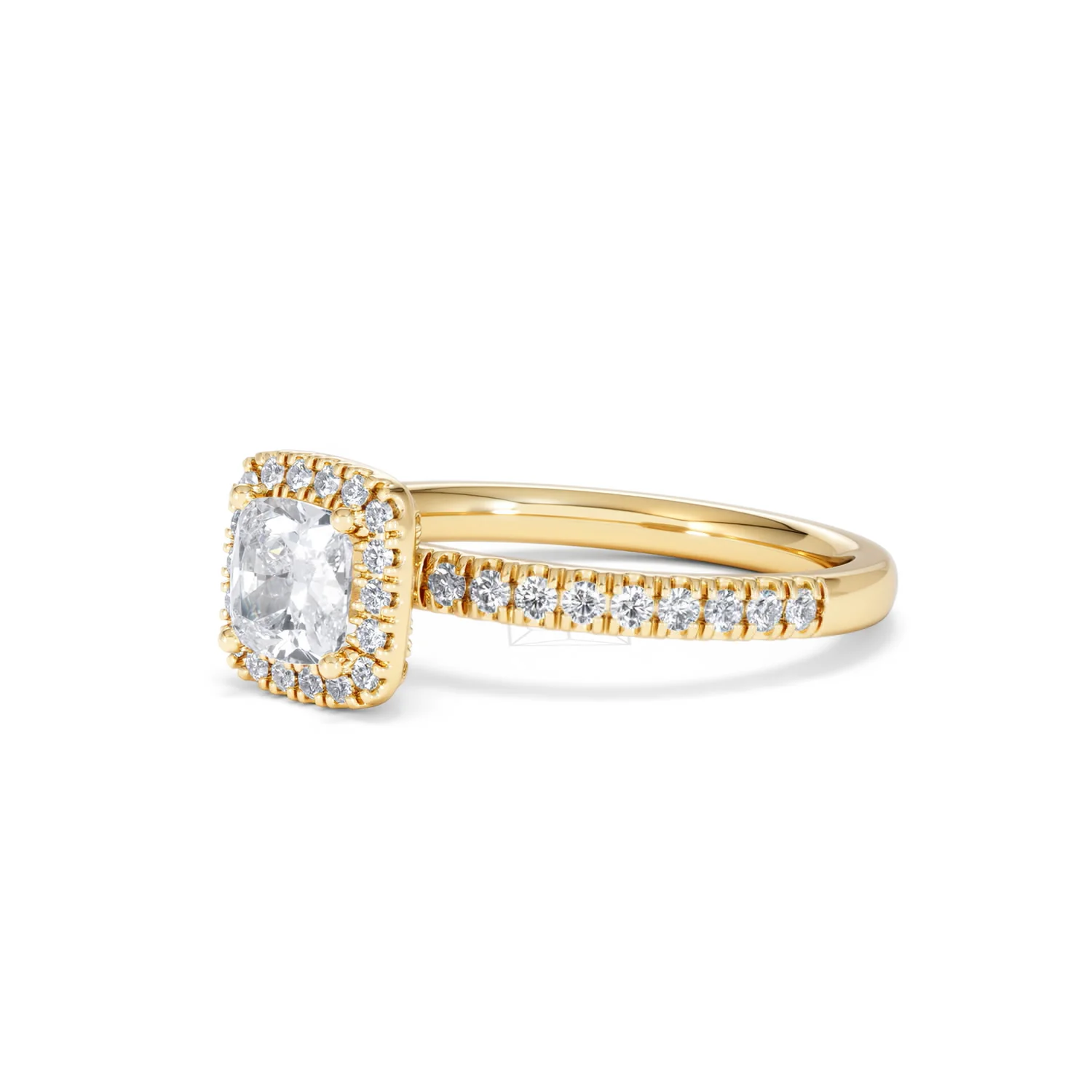 Beatrice GIA Diamond Halo Engagement Ring in 18K Gold 1.25ct G/SI2 - Image 78