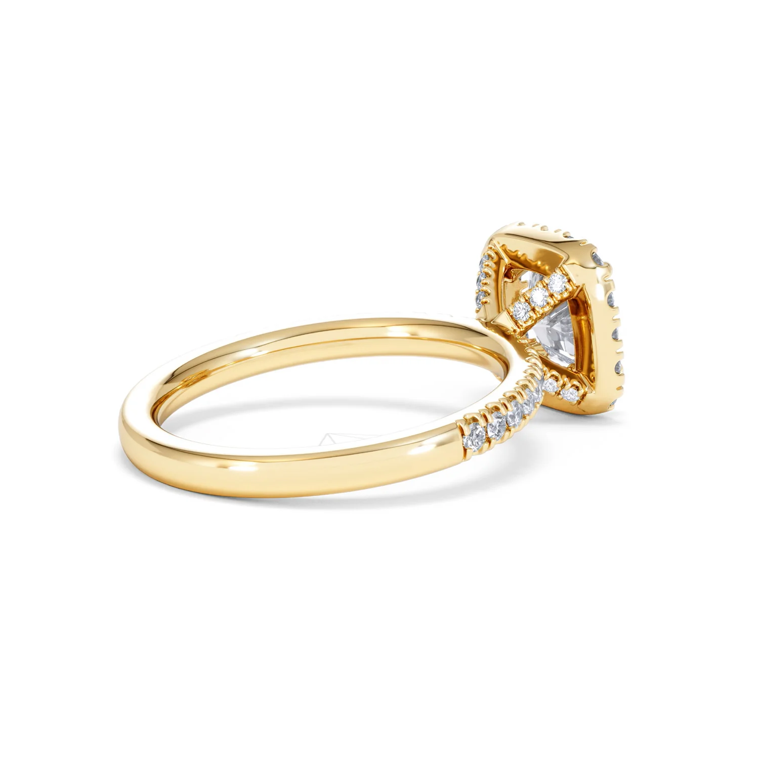 Beatrice GIA Diamond Halo Engagement Ring in 18K Gold 1.65ct G/SI2 - Image 36