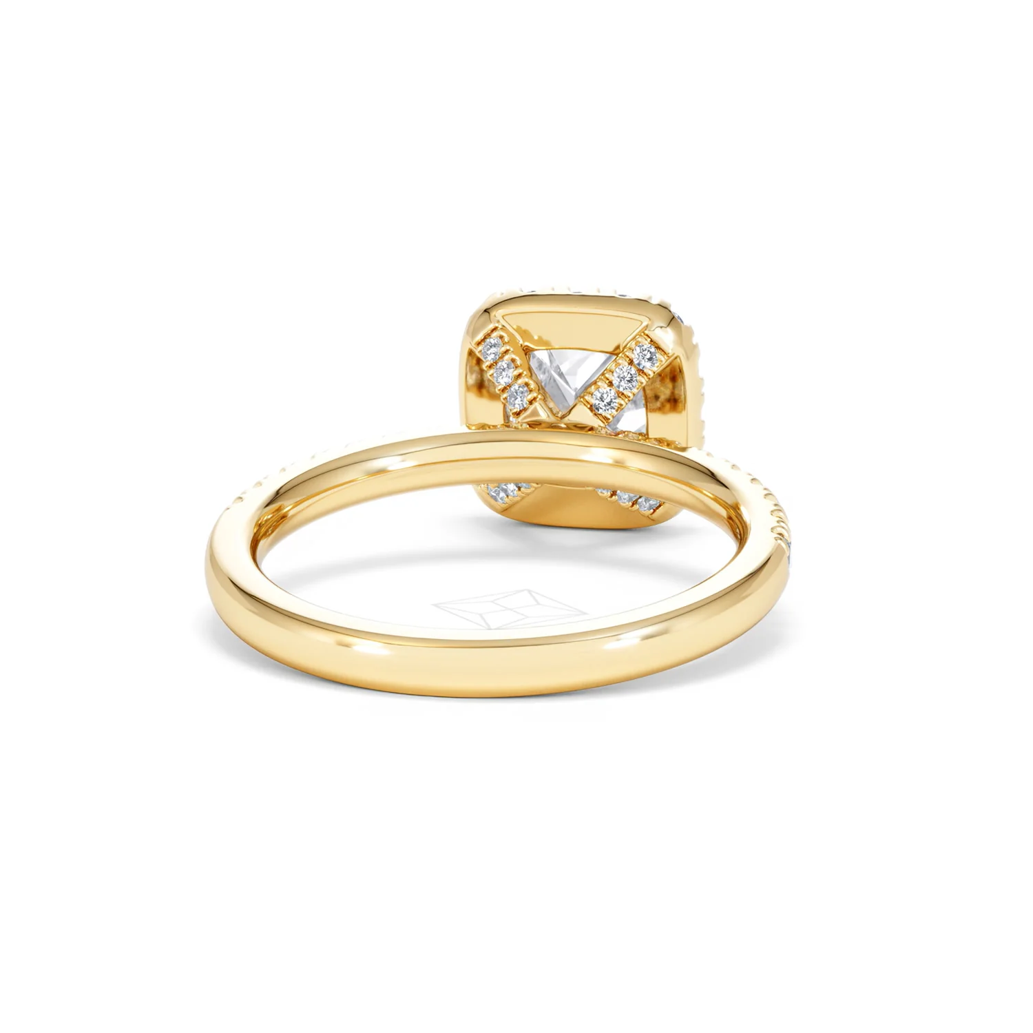 Beatrice GIA Diamond Halo Engagement Ring in 18K Gold 1.65ct G/SI2 - Image 45