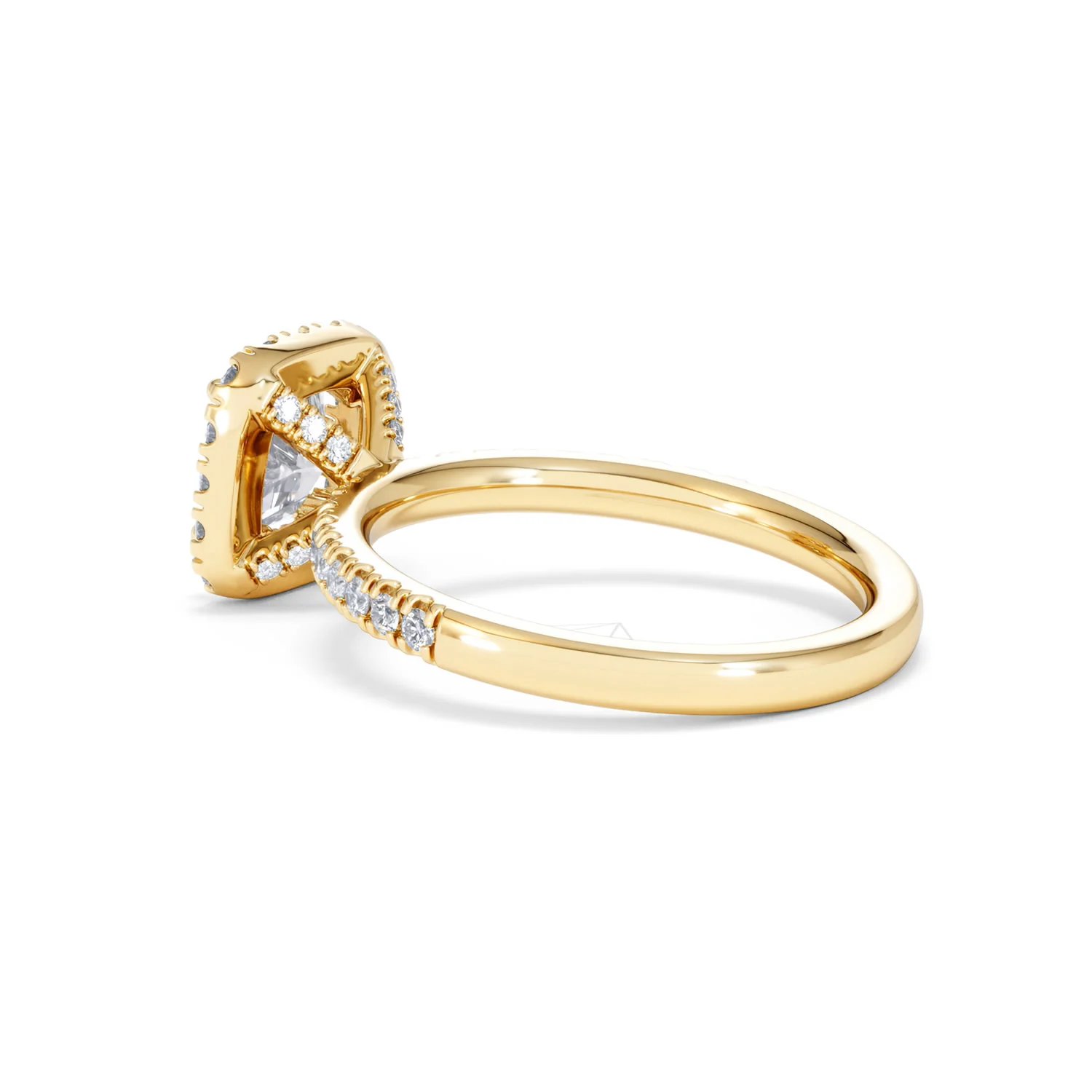 Beatrice GIA Diamond Halo Engagement Ring in 18K Gold 1.65ct G/SI2 - Image 60