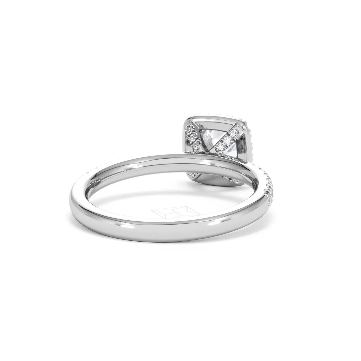 Beatrice GIA Diamond Halo Engagement Ring in Platinum 1.25ct G/SI2 - Image 43