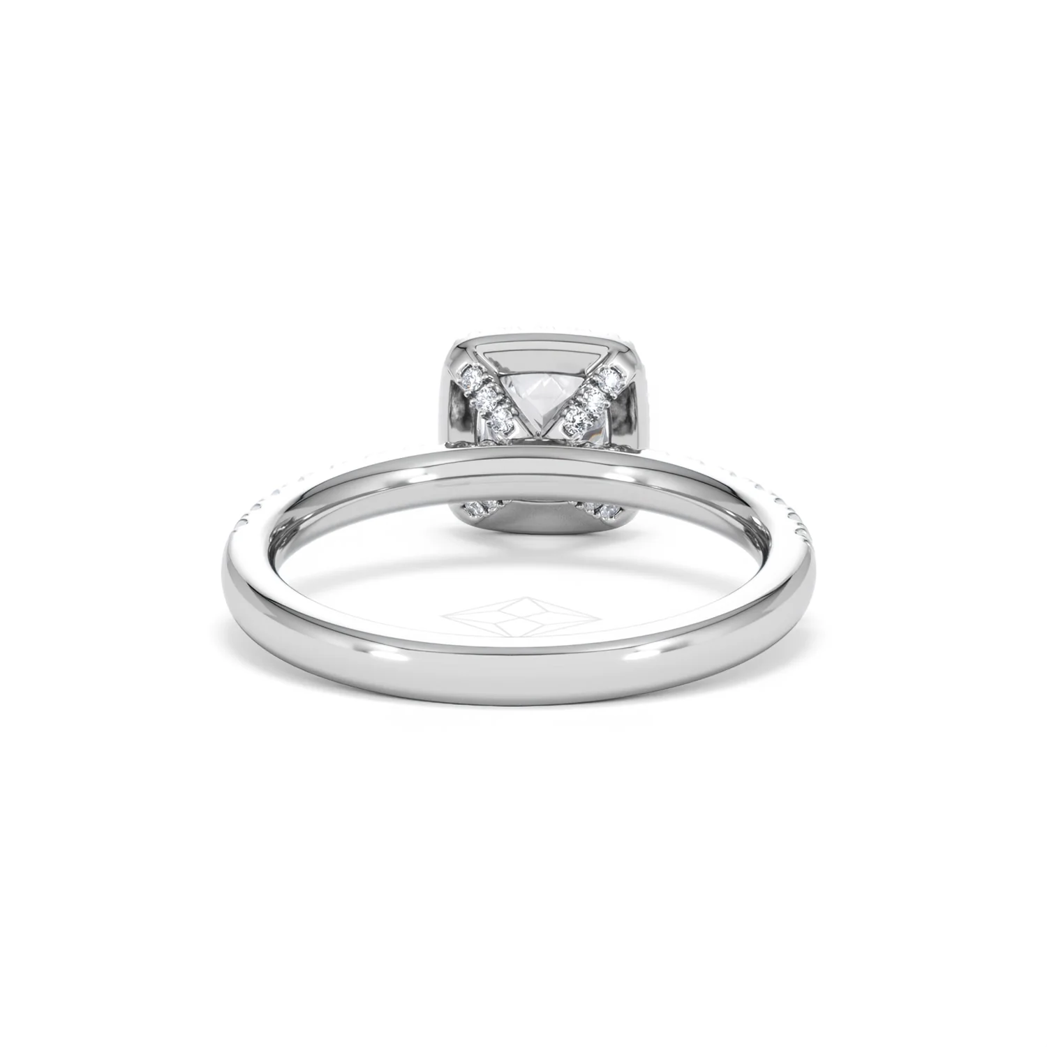 Beatrice GIA Diamond Halo Engagement Ring in Platinum 1.25ct G/SI2 - Image 47