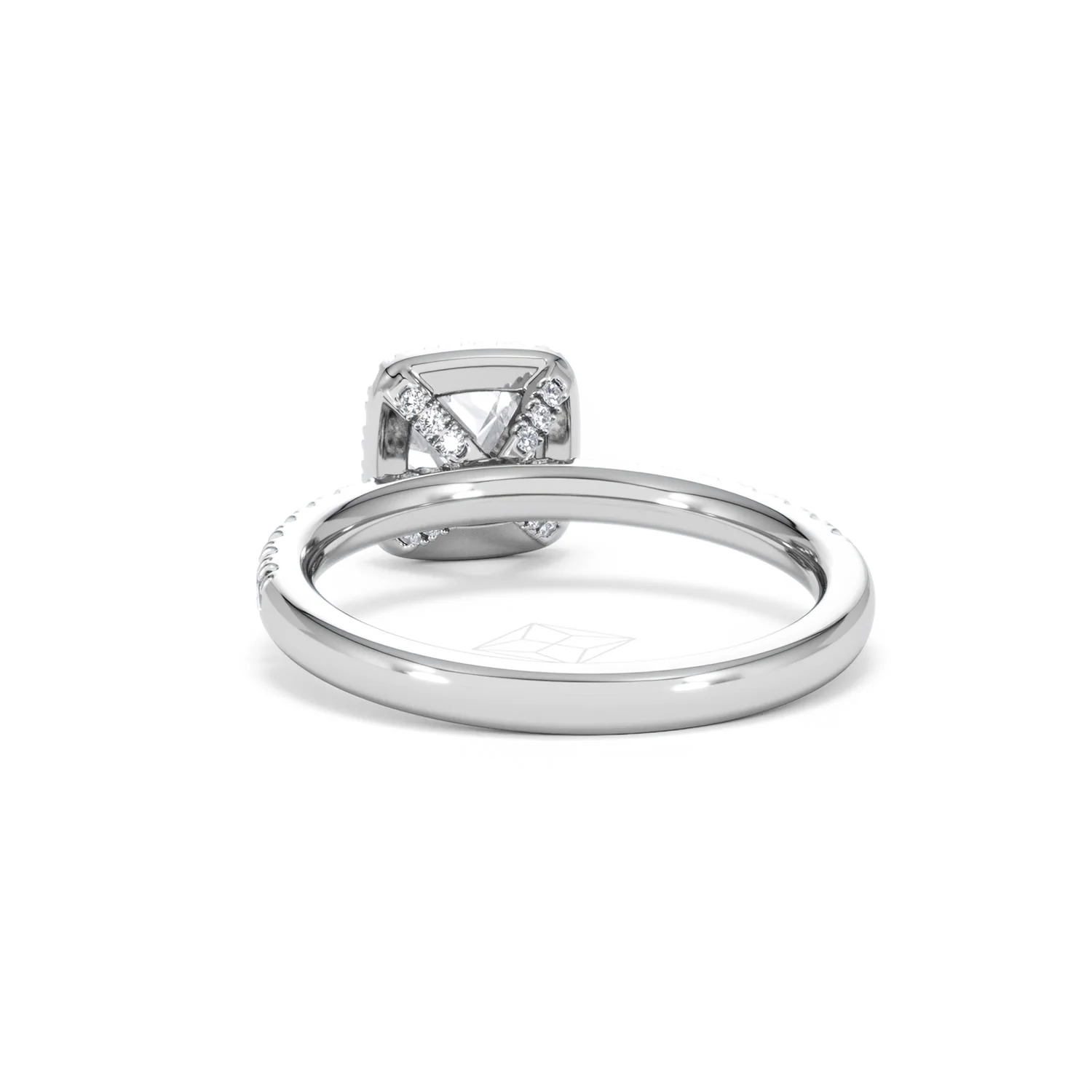 Beatrice GIA Diamond Halo Engagement Ring in Platinum 1.25ct G/SI2 - Image 51