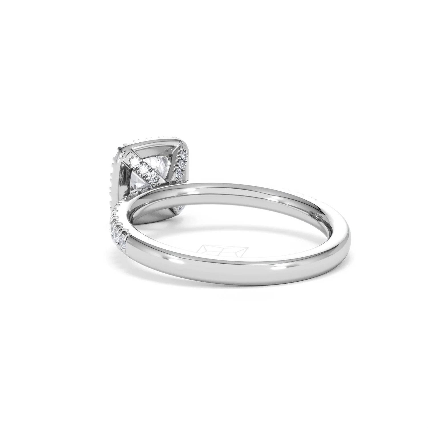 Beatrice GIA Diamond Halo Engagement Ring in Platinum 1.25ct G/SI2 - Image 55