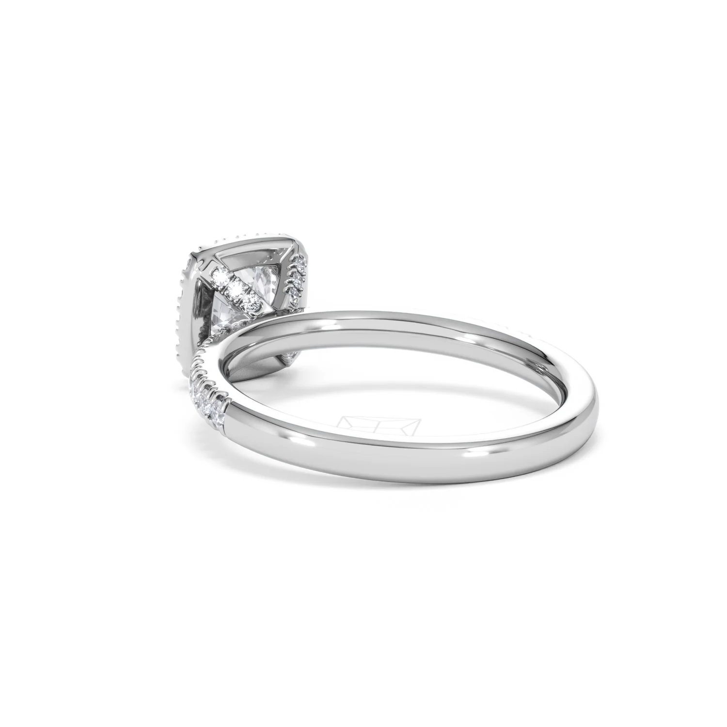 Beatrice GIA Diamond Halo Engagement Ring in Platinum 1.25ct G/SI2 - Image 56