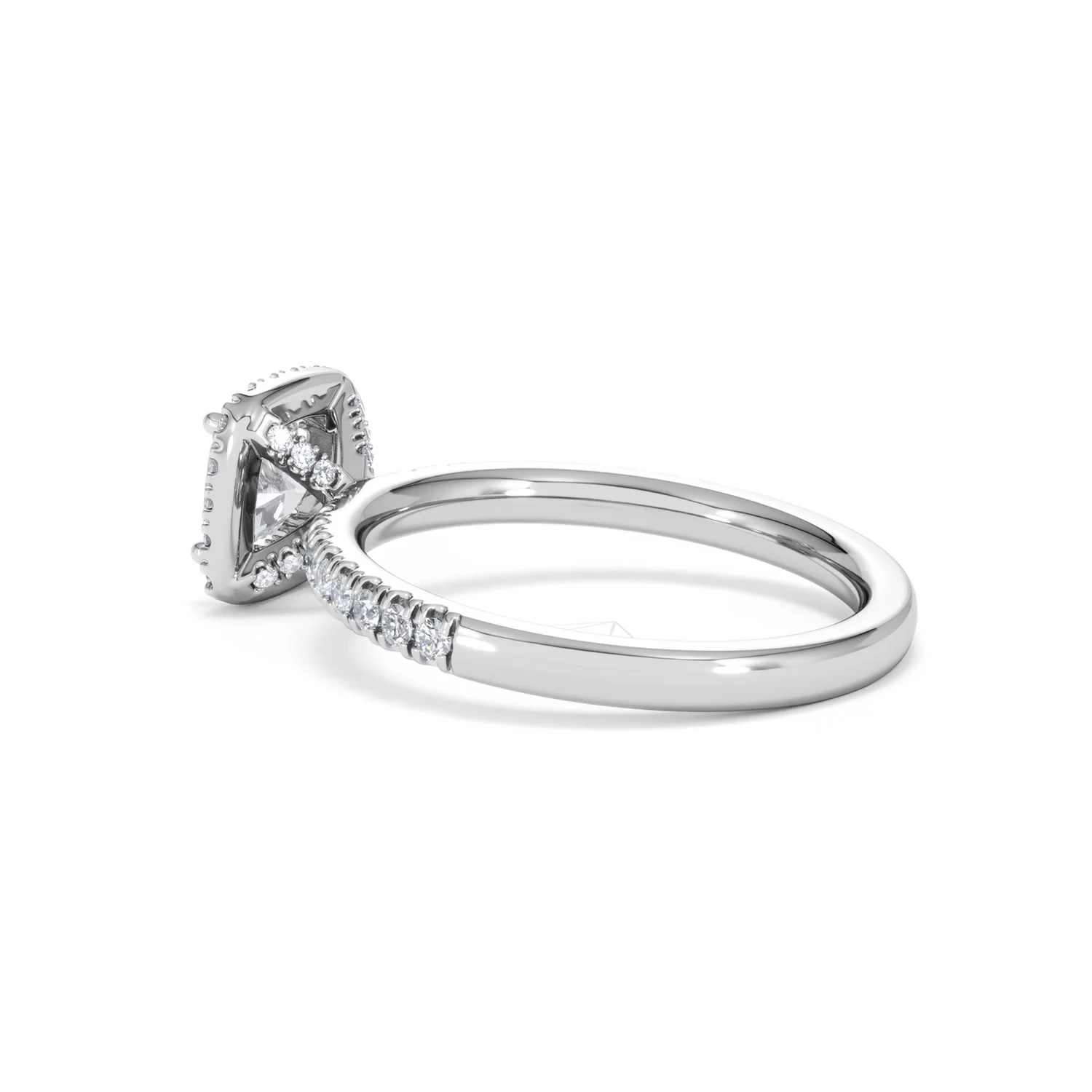 Beatrice GIA Diamond Halo Engagement Ring in Platinum 1.25ct G/SI2 - Image 61