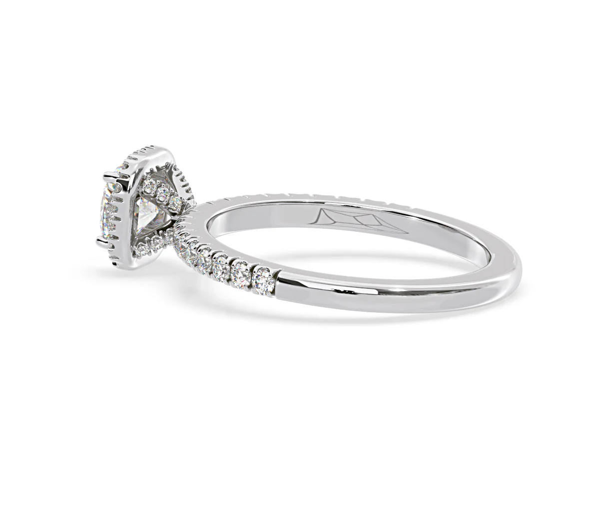 Beatrice GIA Diamond Halo Engagement Ring in Platinum 1.25ct G/VS2 - Image 113