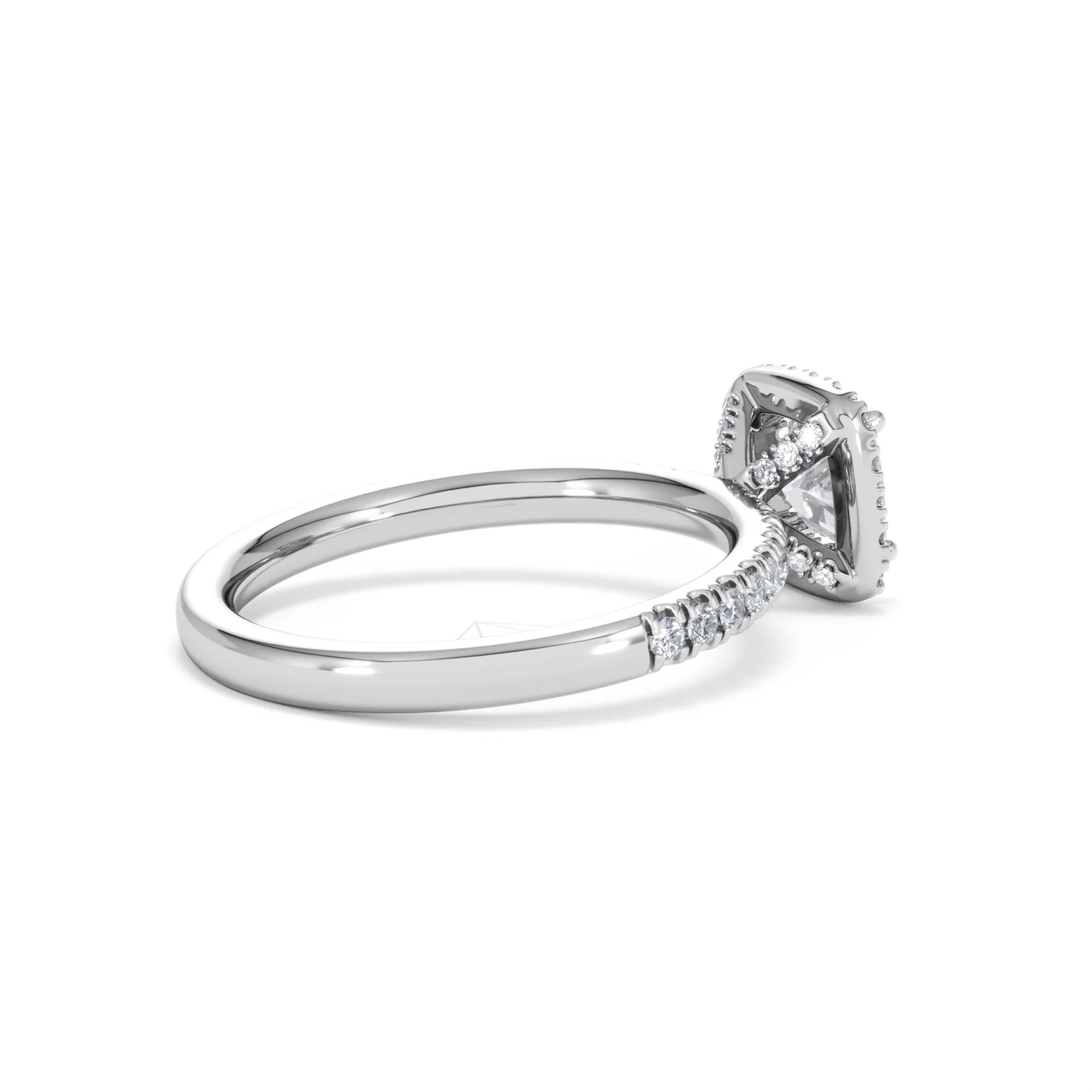 Beatrice GIA Diamond Halo Engagement Ring in Platinum 1.25ct G/VS2 - Image 35
