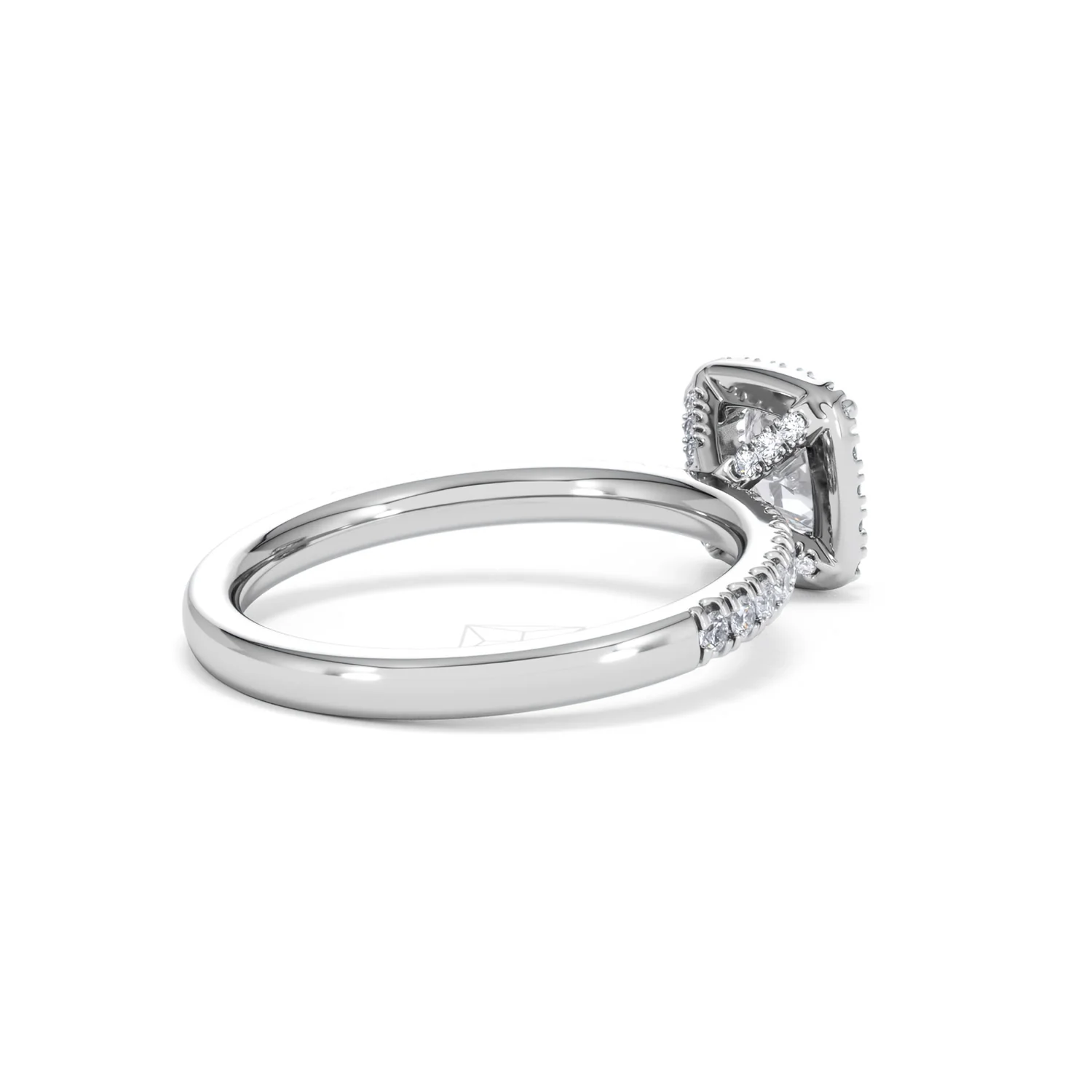 Beatrice GIA Diamond Halo Engagement Ring in Platinum 1.25ct G/VS2 - Image 37