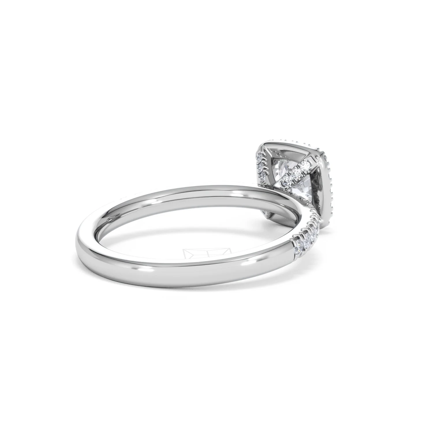 Beatrice GIA Diamond Halo Engagement Ring in Platinum 1.25ct G/VS2 - Image 39