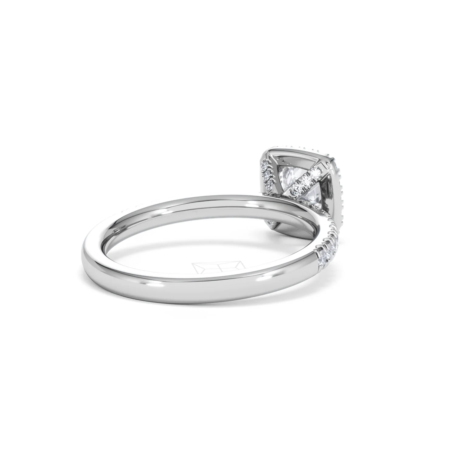 Beatrice GIA Diamond Halo Engagement Ring in Platinum 1.25ct G/VS2 - Image 40