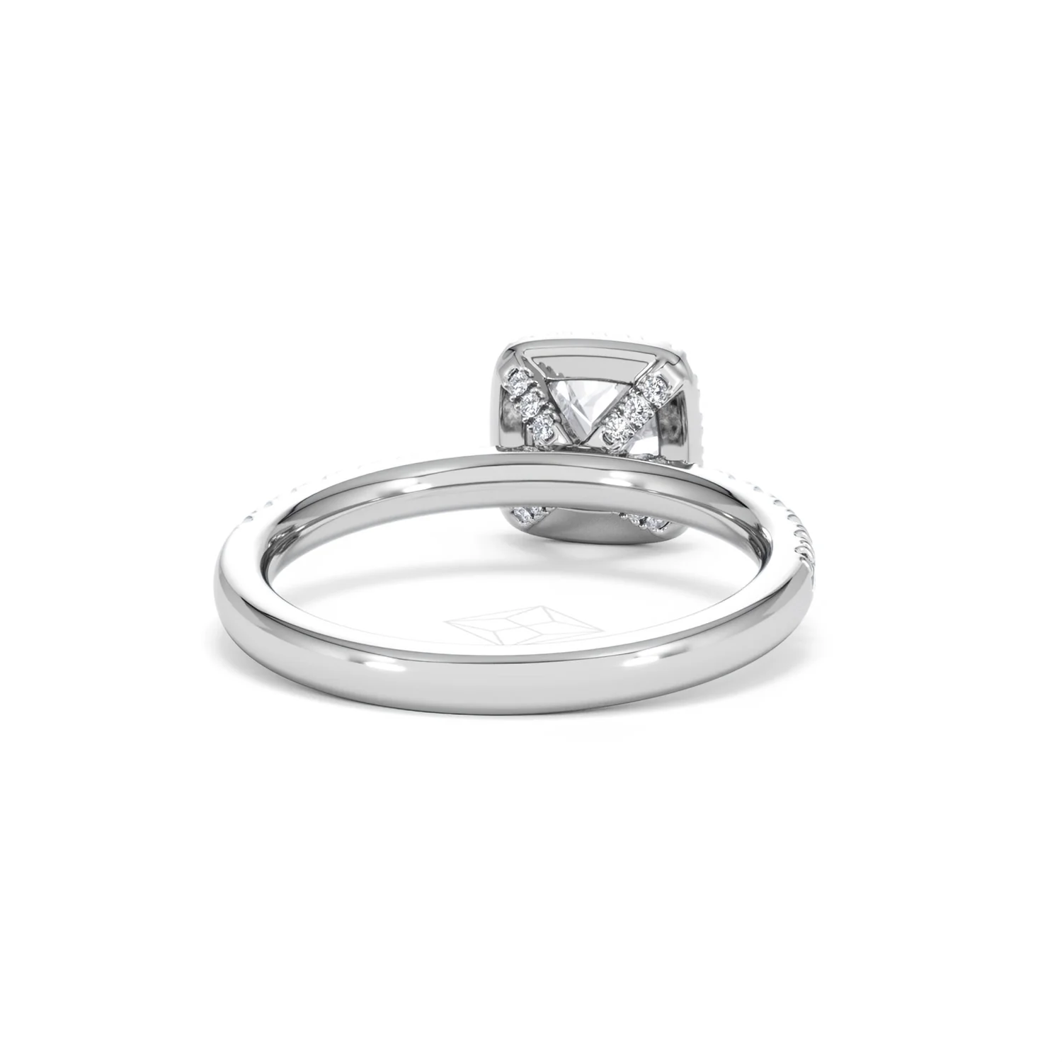 Beatrice GIA Diamond Halo Engagement Ring in Platinum 1.25ct G/VS2 - Image 45