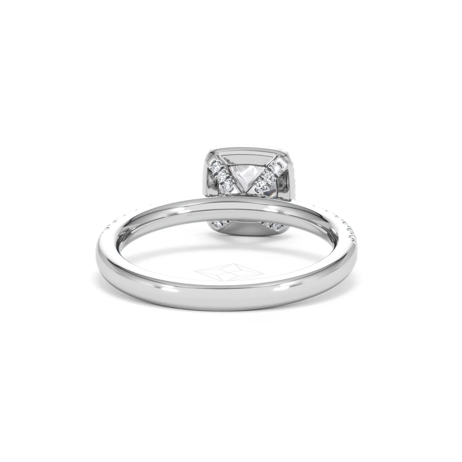 Beatrice GIA Diamond Halo Engagement Ring in Platinum 1.25ct G/VS2 - Image 46