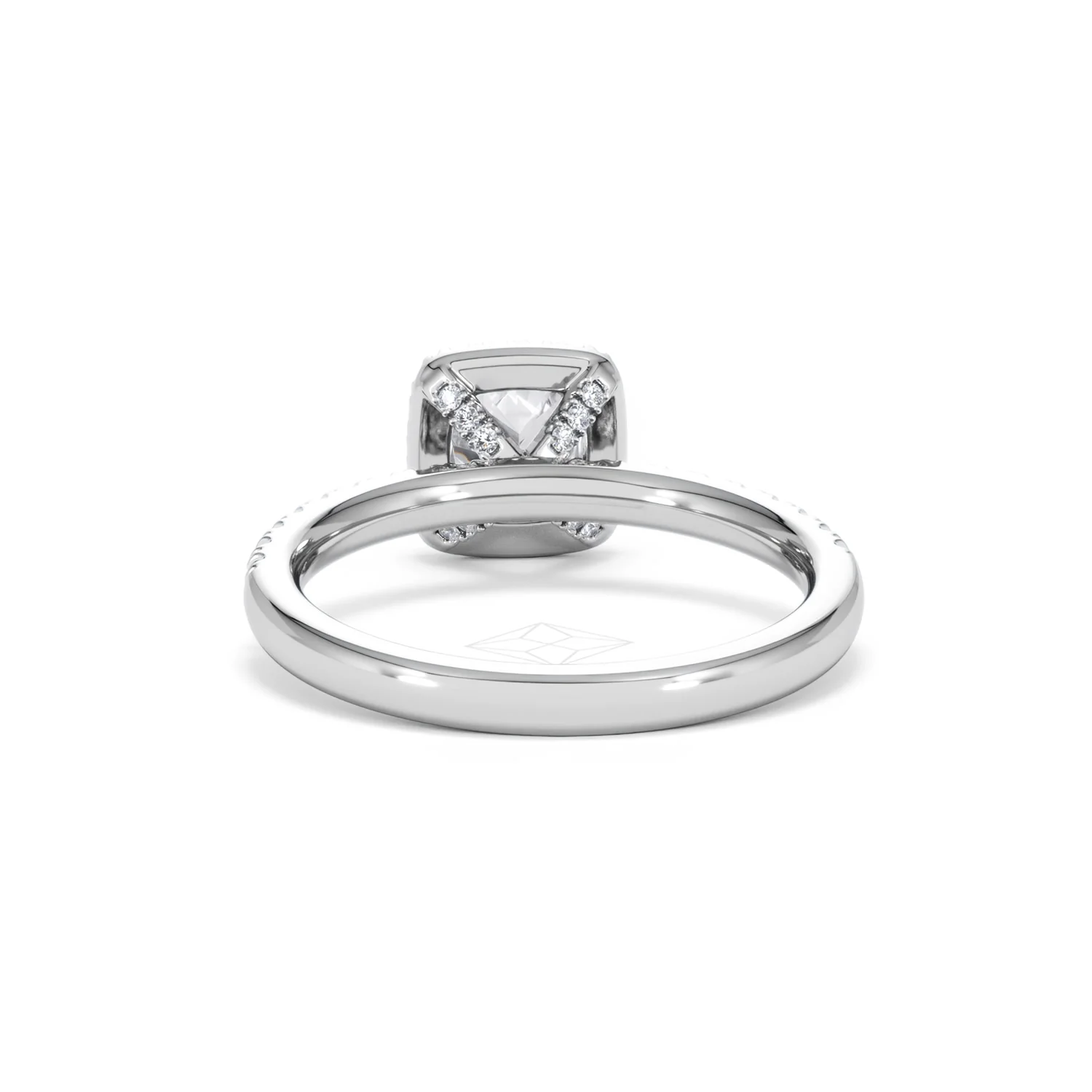 Beatrice GIA Diamond Halo Engagement Ring in Platinum 1.25ct G/VS2 - Image 49