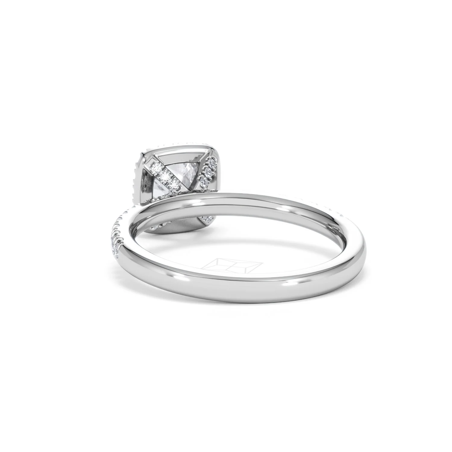 Beatrice GIA Diamond Halo Engagement Ring in Platinum 1.25ct G/VS2 - Image 53