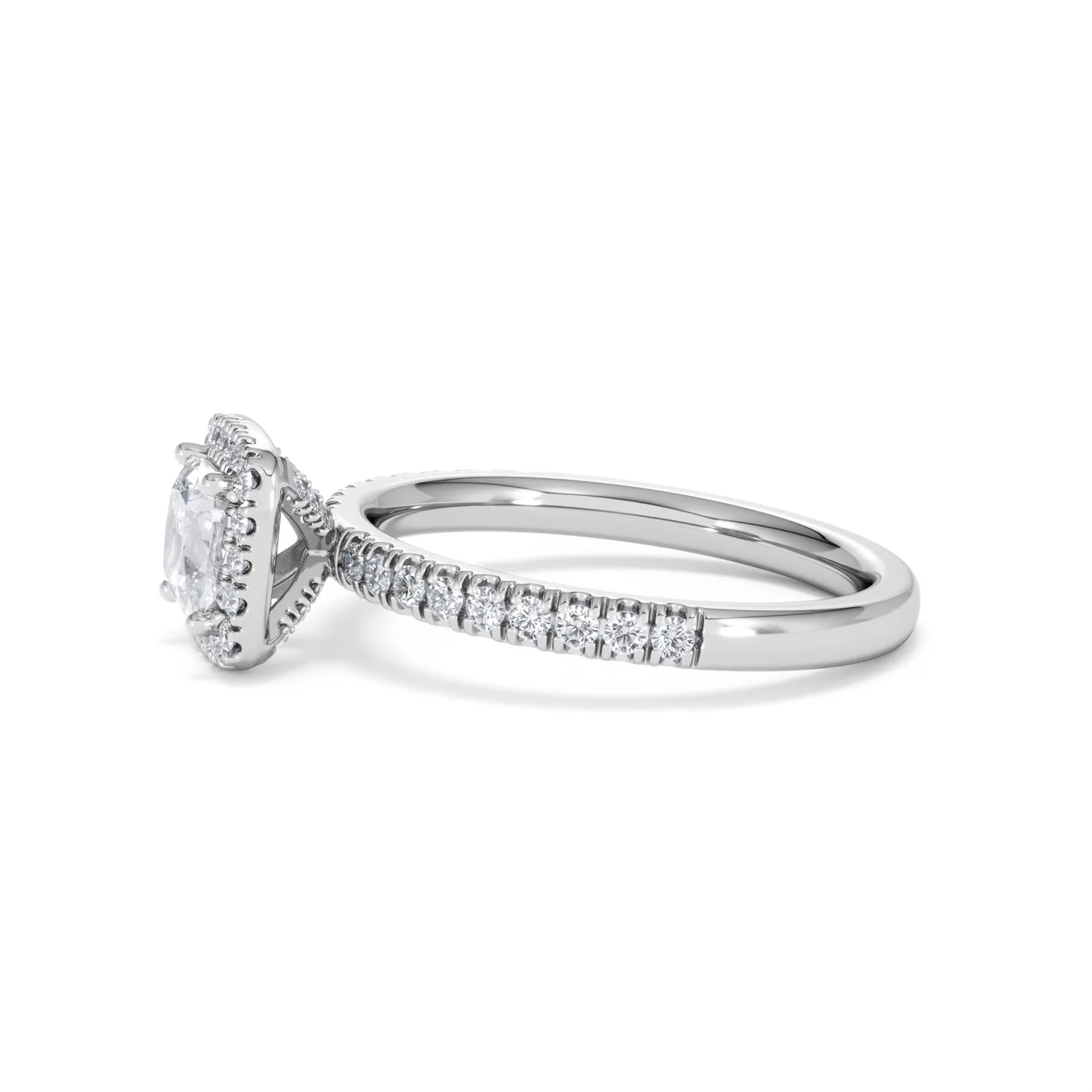 Beatrice GIA Diamond Halo Engagement Ring in Platinum 1.25ct G/VS2 - Image 71