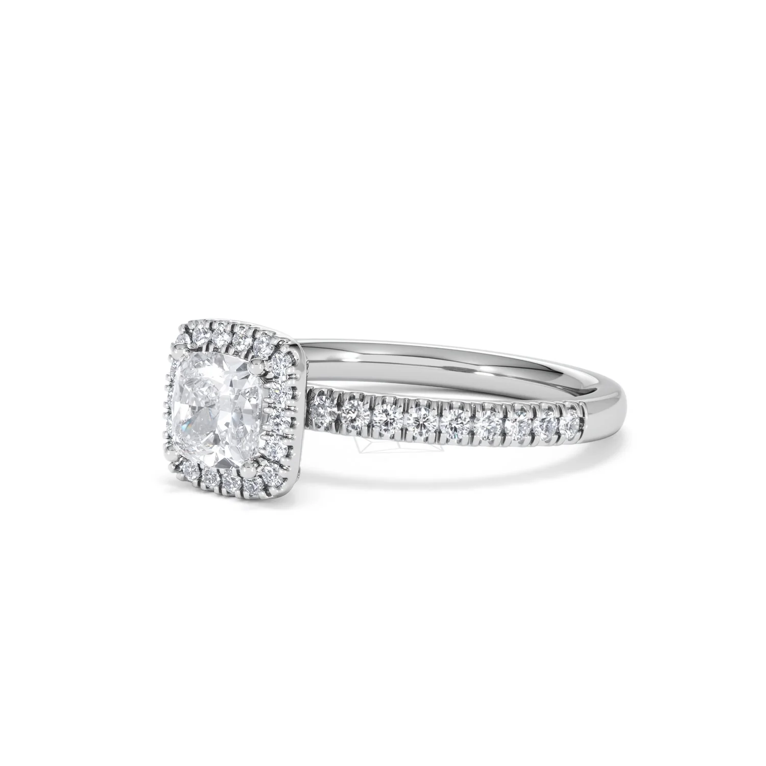 Beatrice GIA Diamond Halo Engagement Ring in Platinum 1.25ct G/VS2 - Image 79