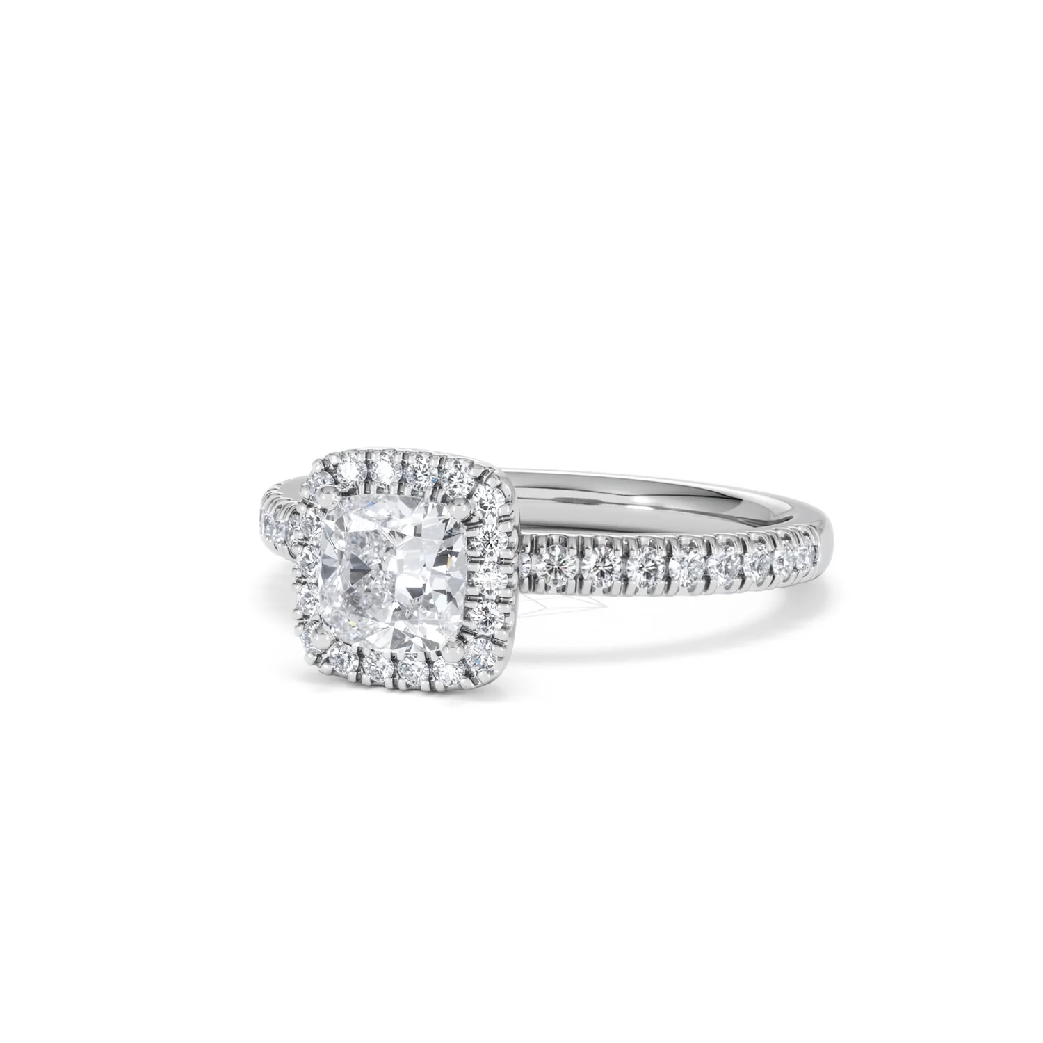 Beatrice GIA Diamond Halo Engagement Ring in Platinum 1.25ct G/VS2 - Image 83