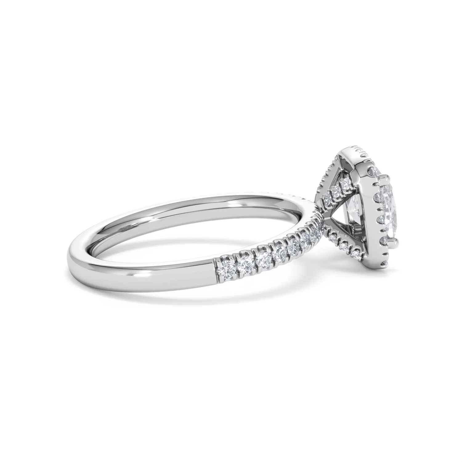 Beatrice GIA Diamond Halo Engagement Ring in Platinum 1.65ct G/VS2 - Image 30