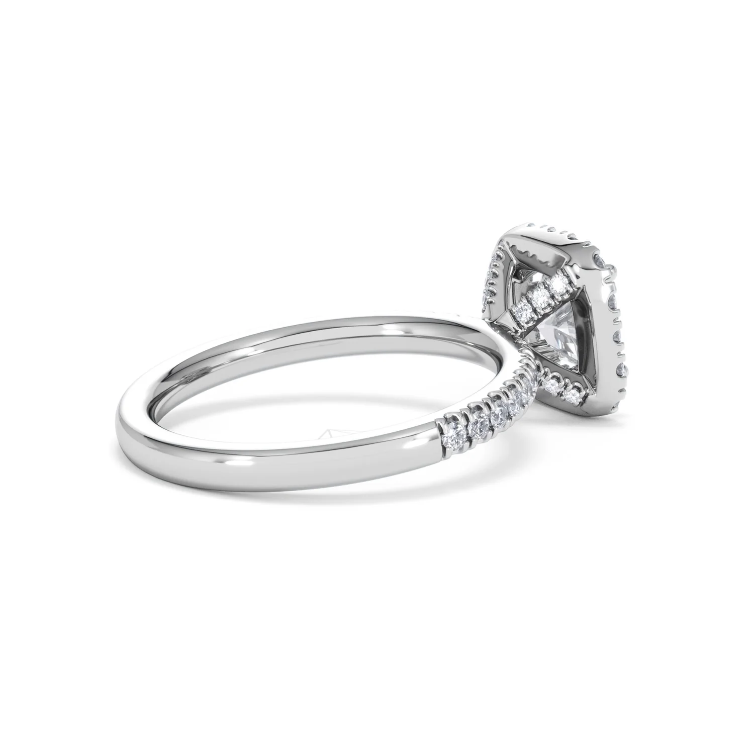 Beatrice GIA Diamond Halo Engagement Ring in Platinum 1.65ct G/VS2 - Image 35