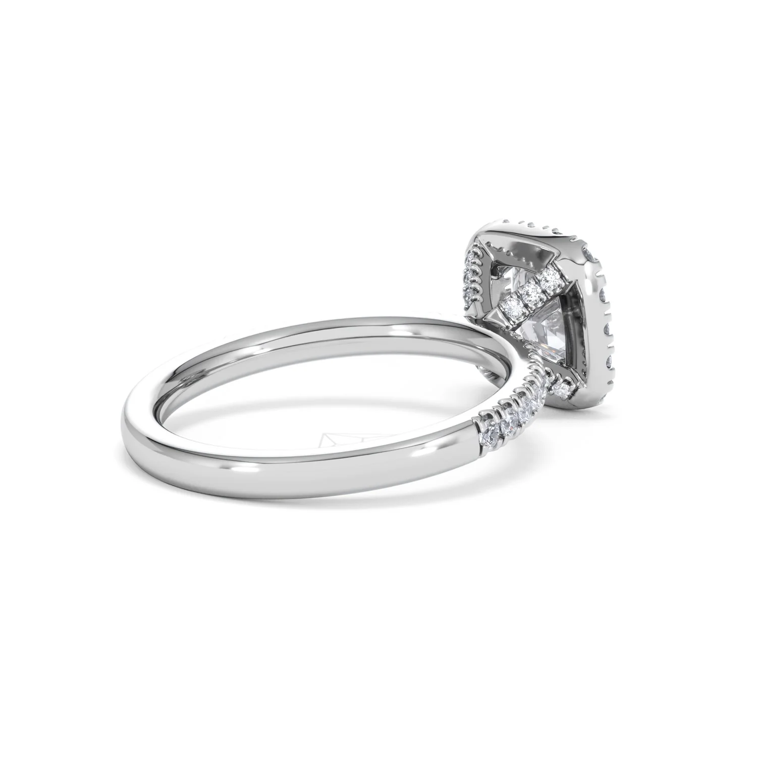 Beatrice GIA Diamond Halo Engagement Ring in Platinum 1.65ct G/VS2 - Image 37
