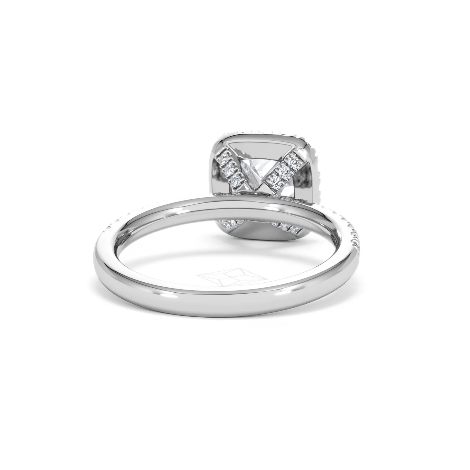 Beatrice GIA Diamond Halo Engagement Ring in Platinum 1.65ct G/VS2 - Image 45