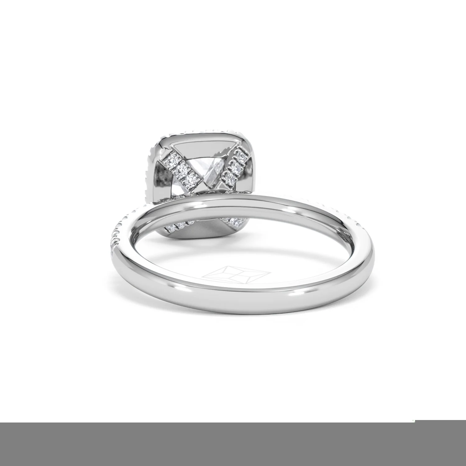 Beatrice GIA Diamond Halo Engagement Ring in Platinum 1.65ct G/VS2 - Image 51