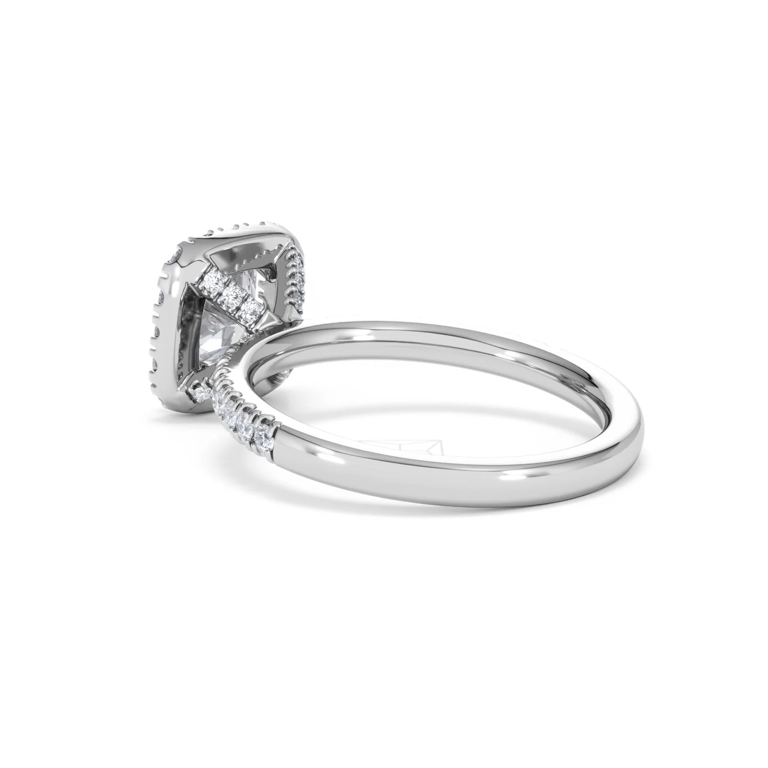 Beatrice GIA Diamond Halo Engagement Ring in Platinum 1.65ct G/VS2 - Image 58