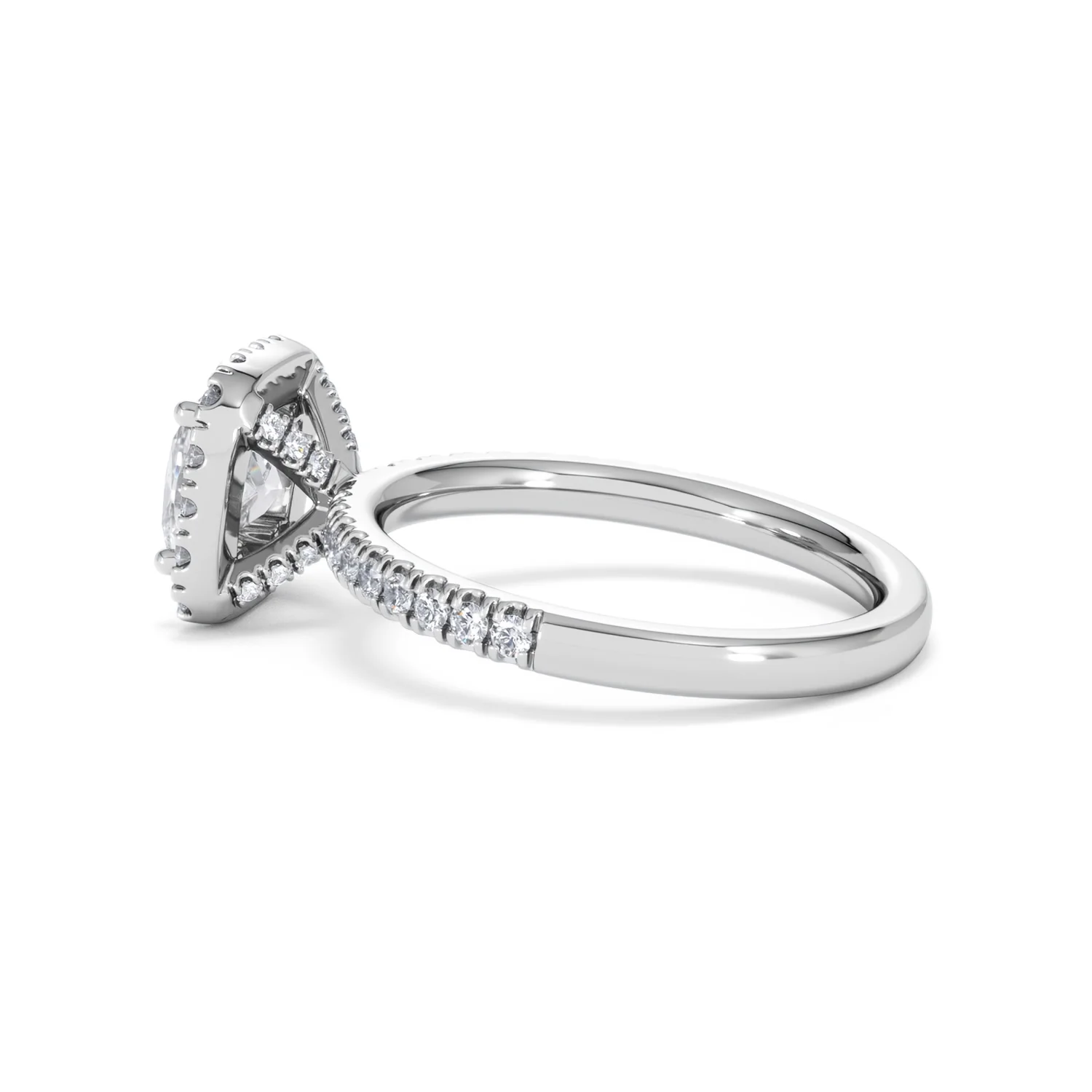 Beatrice GIA Diamond Halo Engagement Ring in Platinum 1.65ct G/VS2 - Image 64