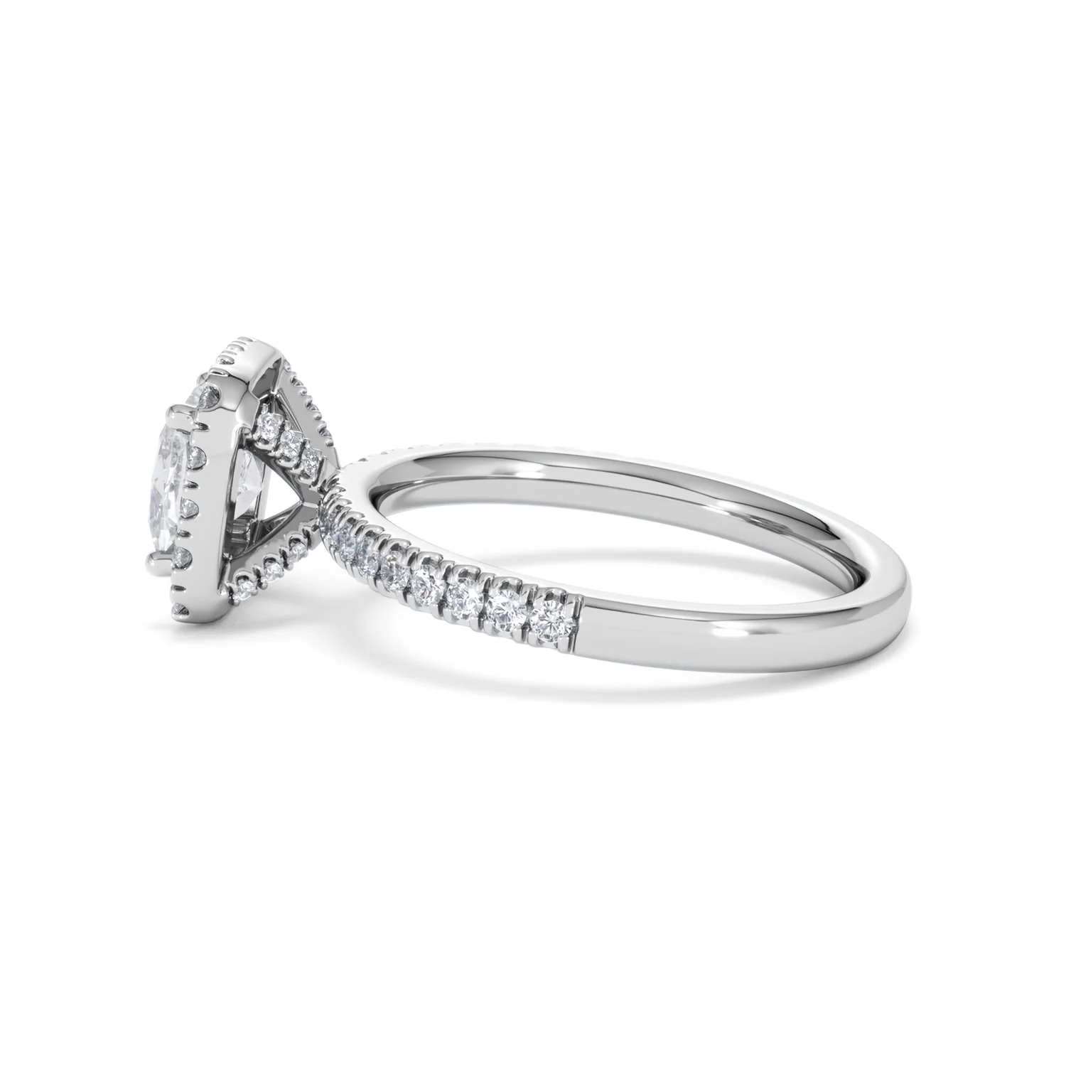 Beatrice GIA Diamond Halo Engagement Ring in Platinum 1.65ct G/VS2 - Image 66