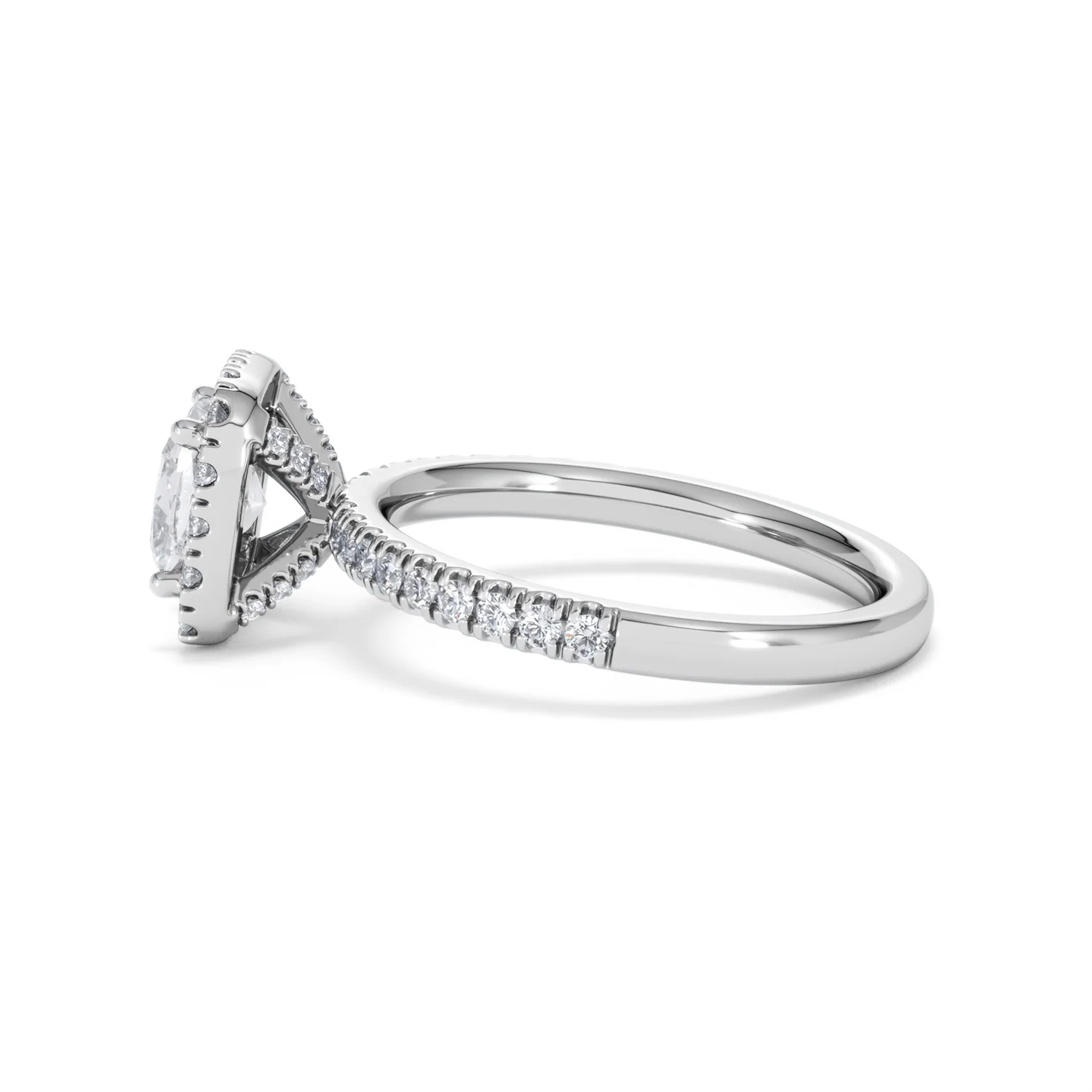 Beatrice GIA Diamond Halo Engagement Ring in Platinum 1.65ct G/VS2 - Image 67