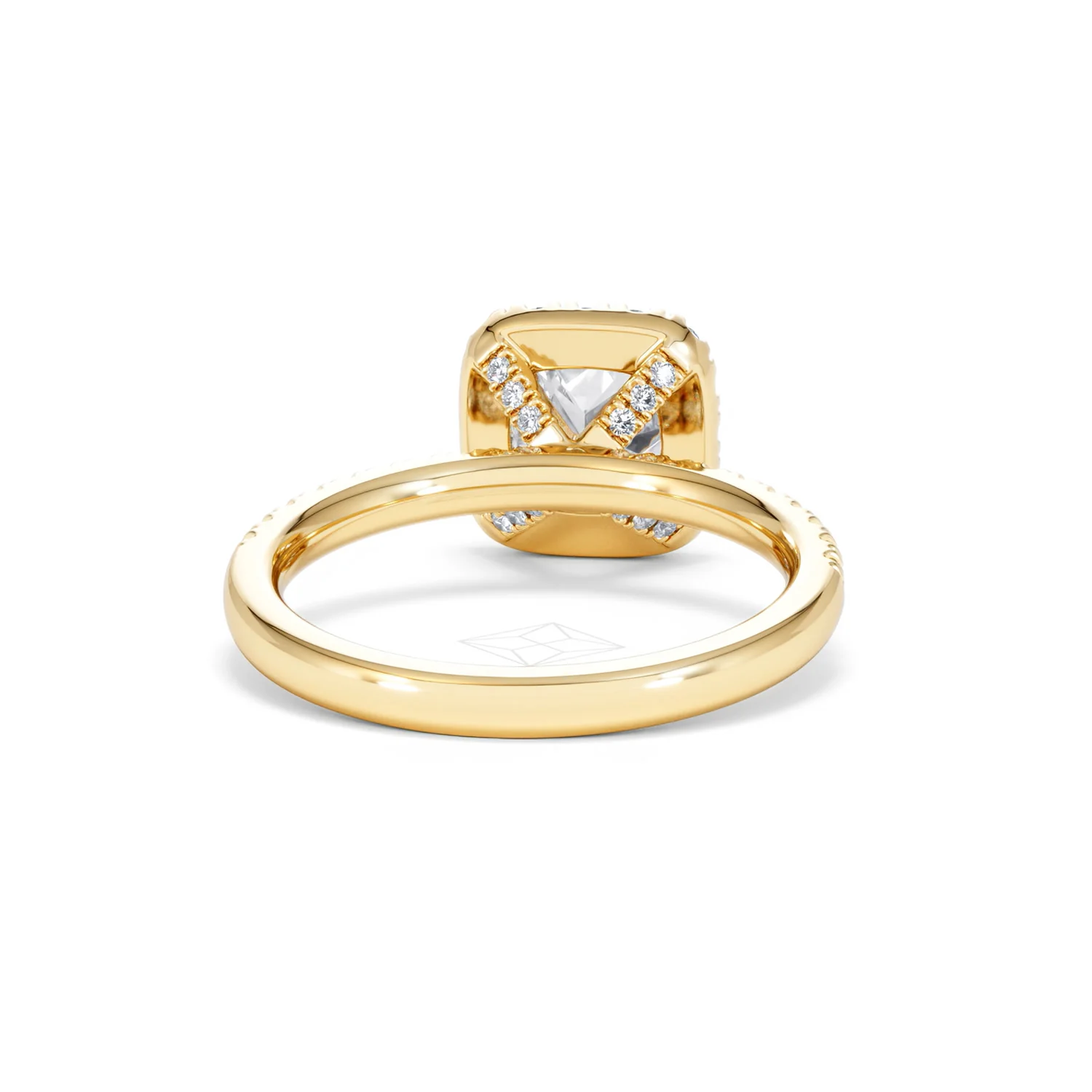 Beatrice Lab Diamond Halo Engagement Ring in 18K Gold 1.65ct F/VS1 - Image 46