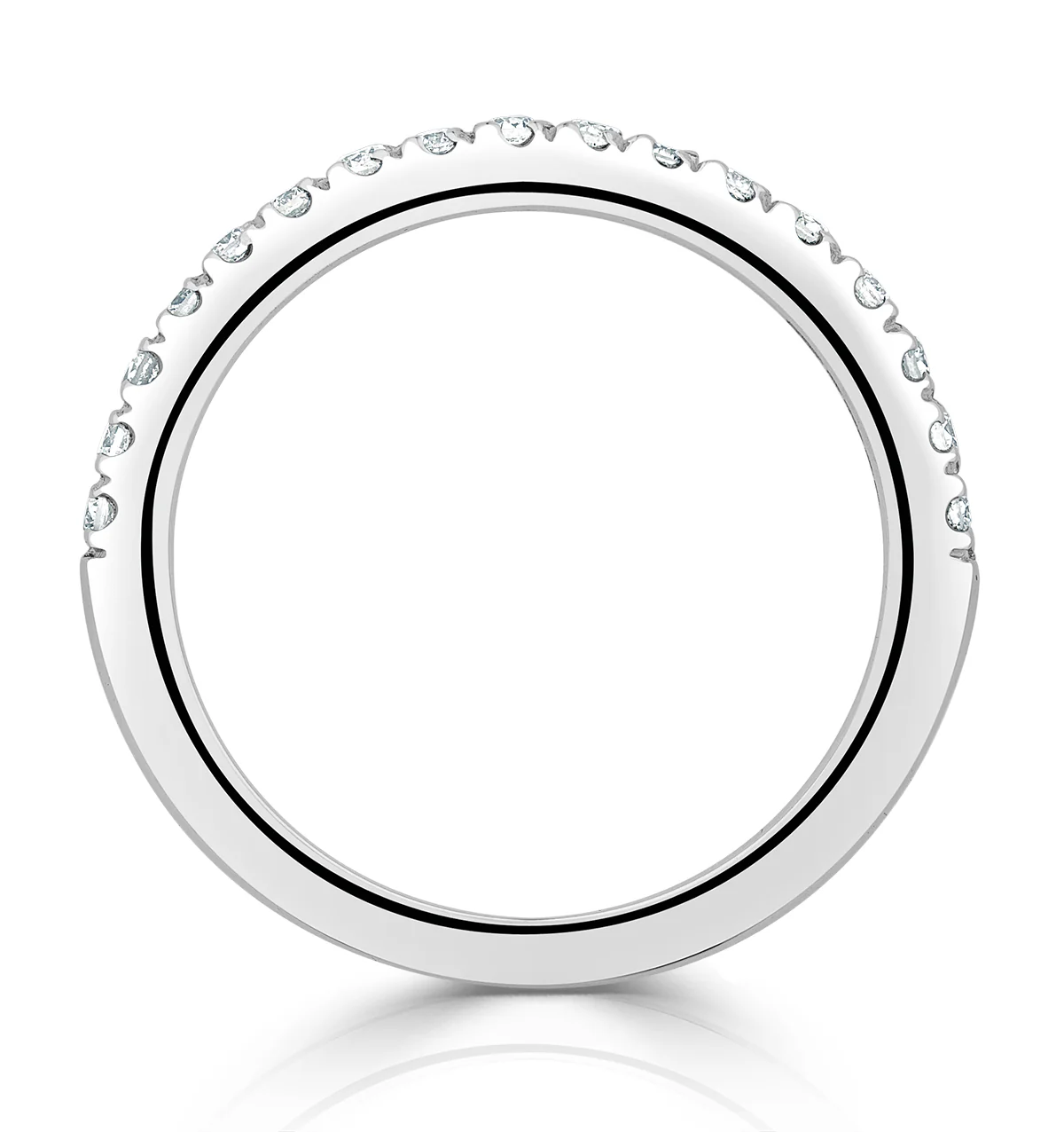 Beatrice Matching Wedding Band 0.30ct G/Si Diamond in Platinum - Image 3