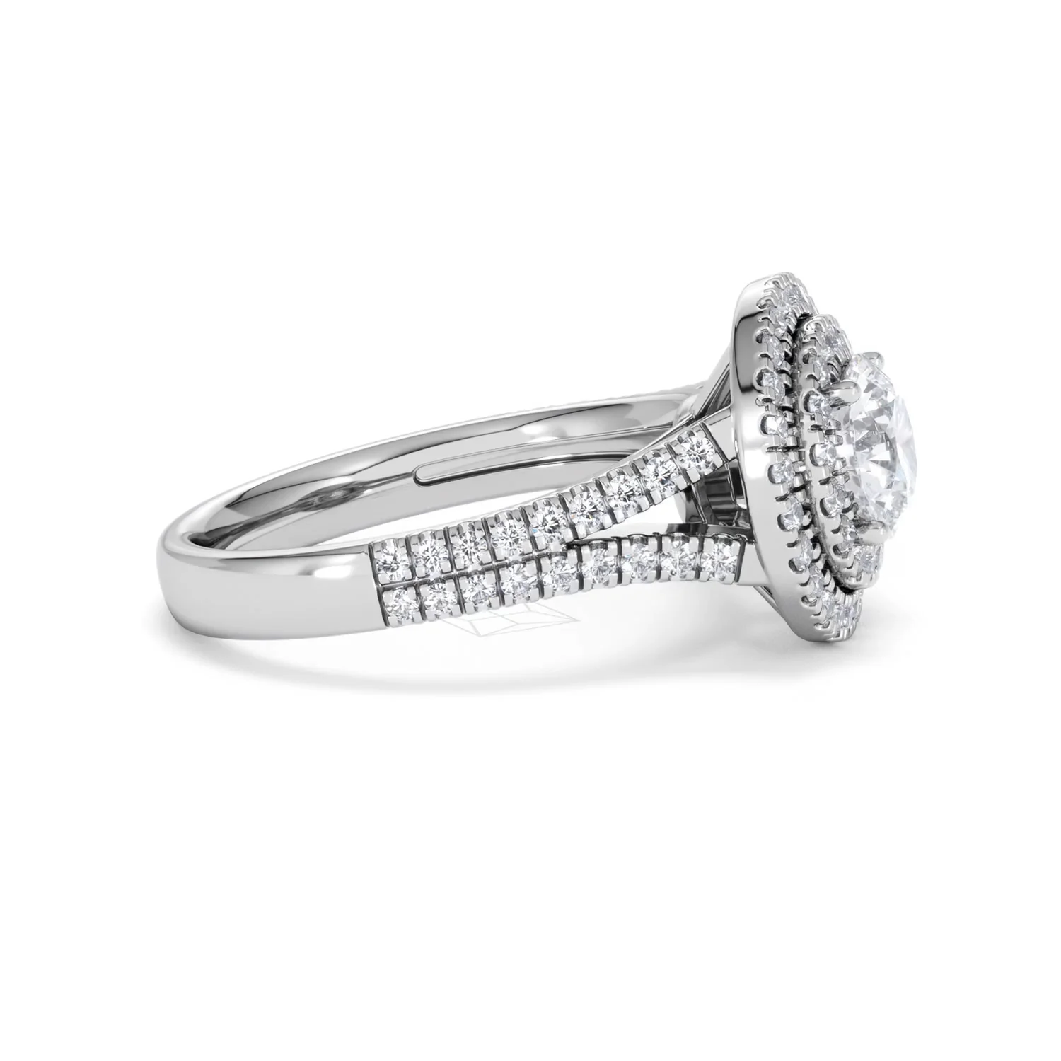 Camilla GIA Diamond Halo Engagement Ring 18K White Gold 2.15ct G/VS1 - Image 23