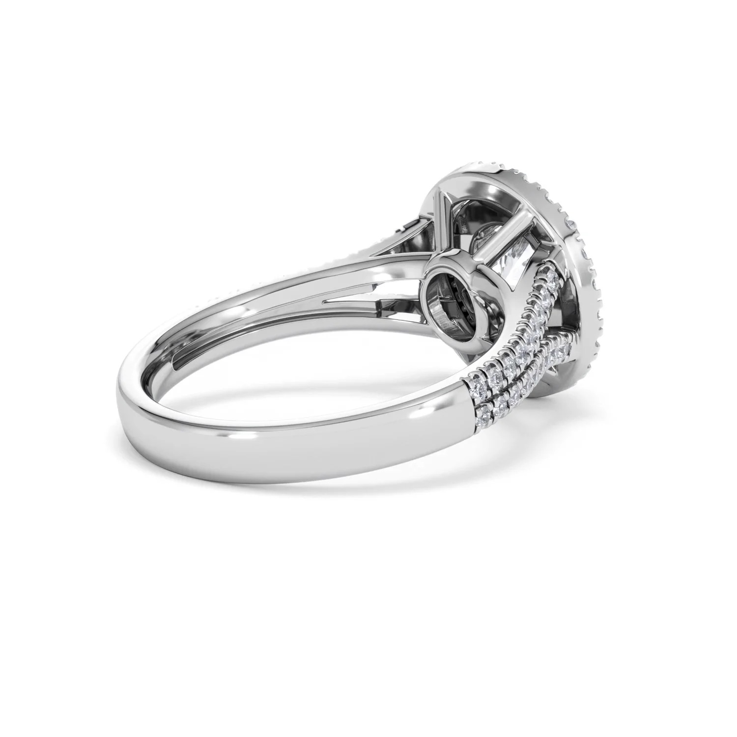 Camilla GIA Diamond Halo Engagement Ring 18K White Gold 2.15ct G/VS1 - Image 35