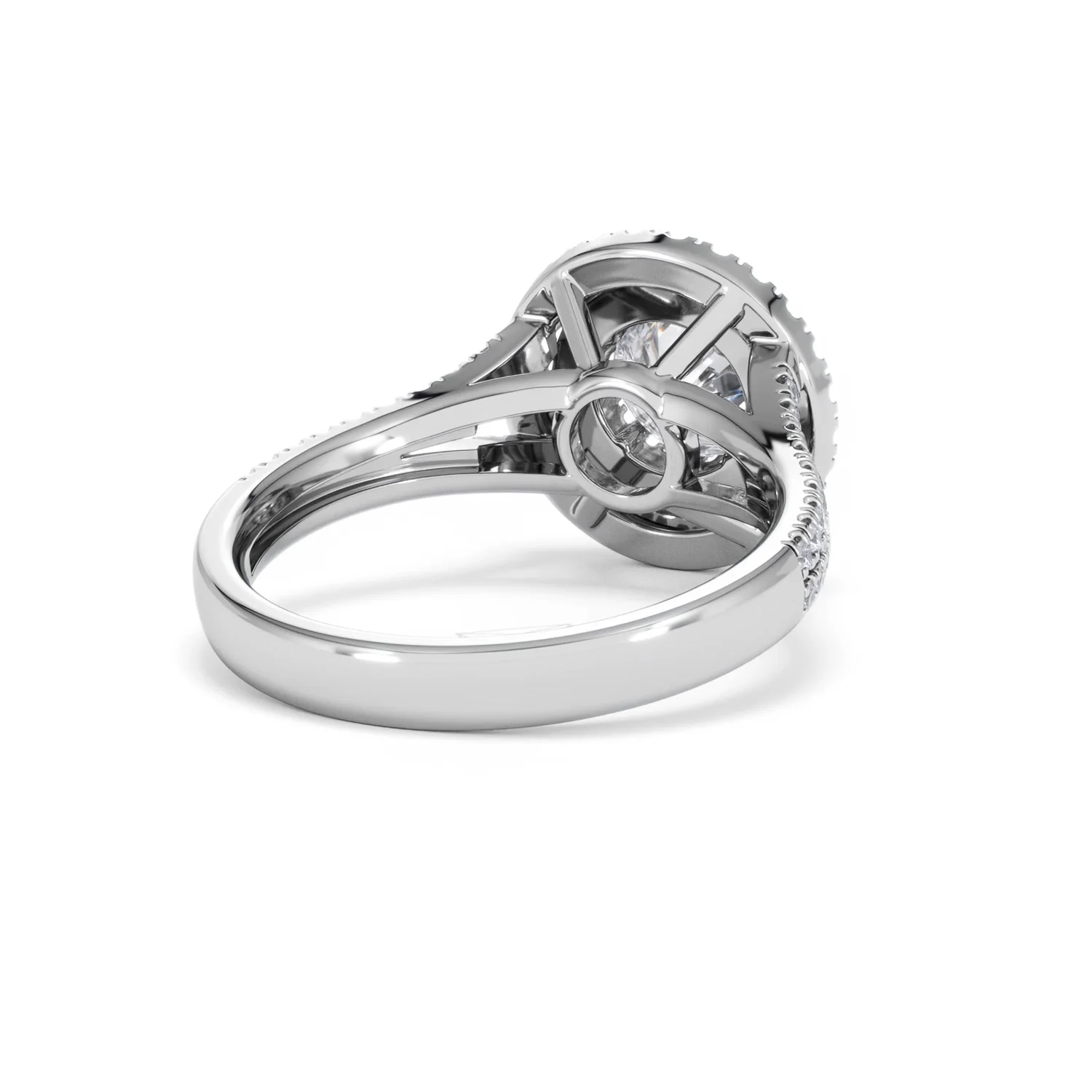 Camilla GIA Diamond Halo Engagement Ring 18K White Gold 2.15ct G/VS1 - Image 40