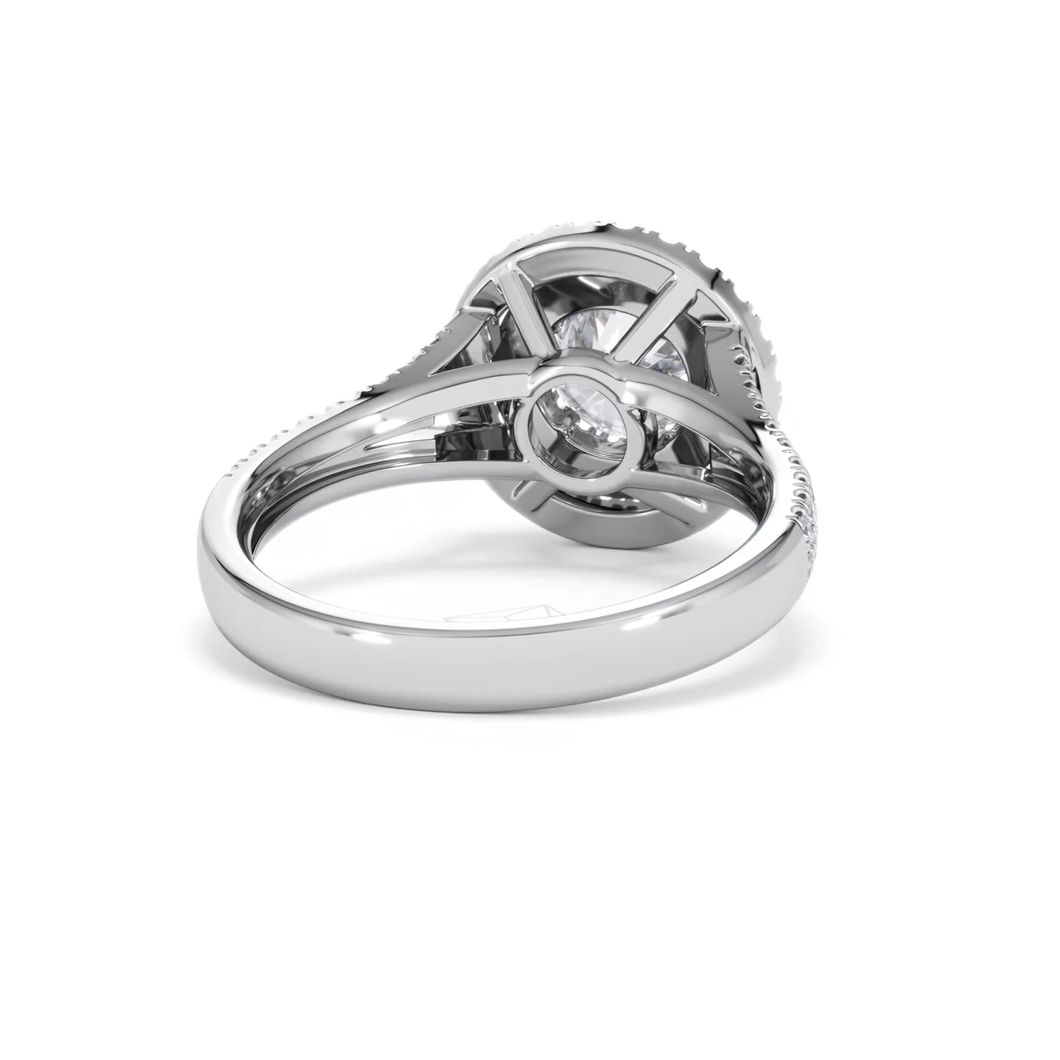 Camilla GIA Diamond Halo Engagement Ring 18K White Gold 2.15ct G/VS1 - Image 42