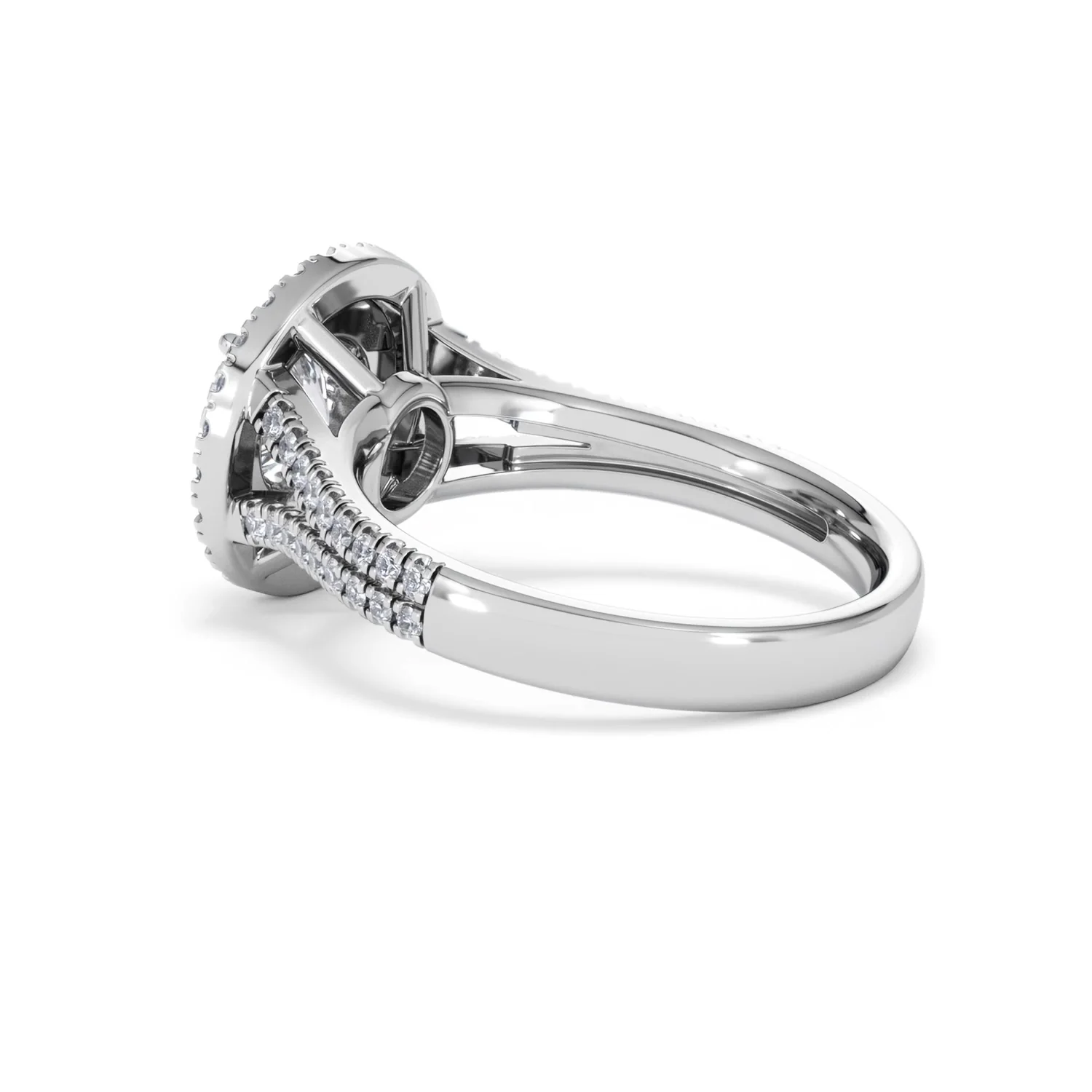 Camilla GIA Diamond Halo Engagement Ring 18K White Gold 2.15ct G/VS1 - Image 58