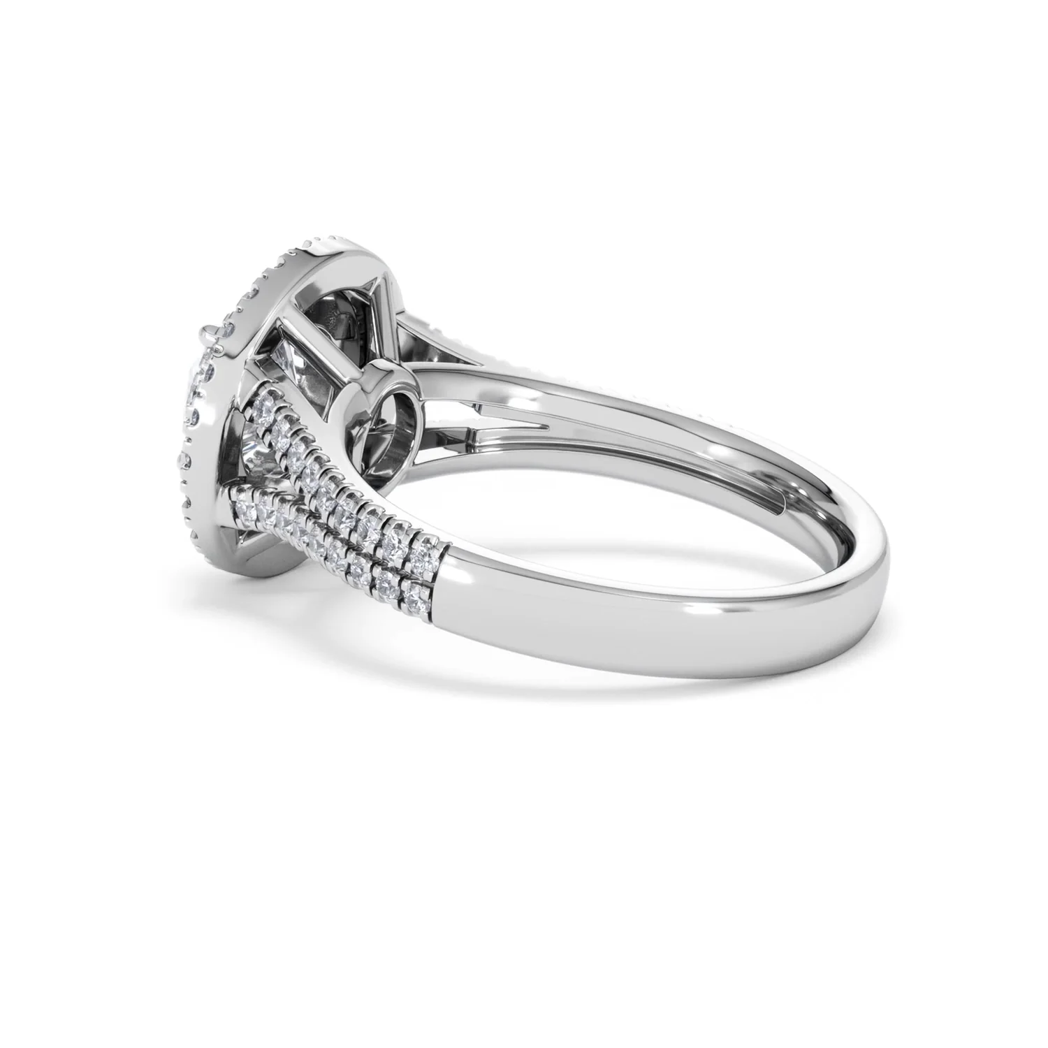 Camilla GIA Diamond Halo Engagement Ring 18K White Gold 2.15ct G/VS1 - Image 59