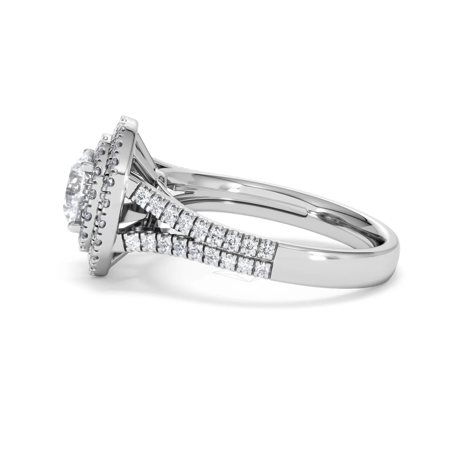 Camilla GIA Diamond Halo Engagement Ring 18K White Gold 2.15ct G/VS1 - Image 66