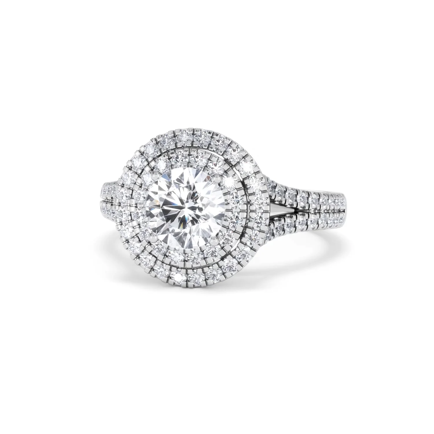 Camilla GIA Diamond Halo Engagement Ring 18K White Gold 2.15ct G/VS1 - Image 83
