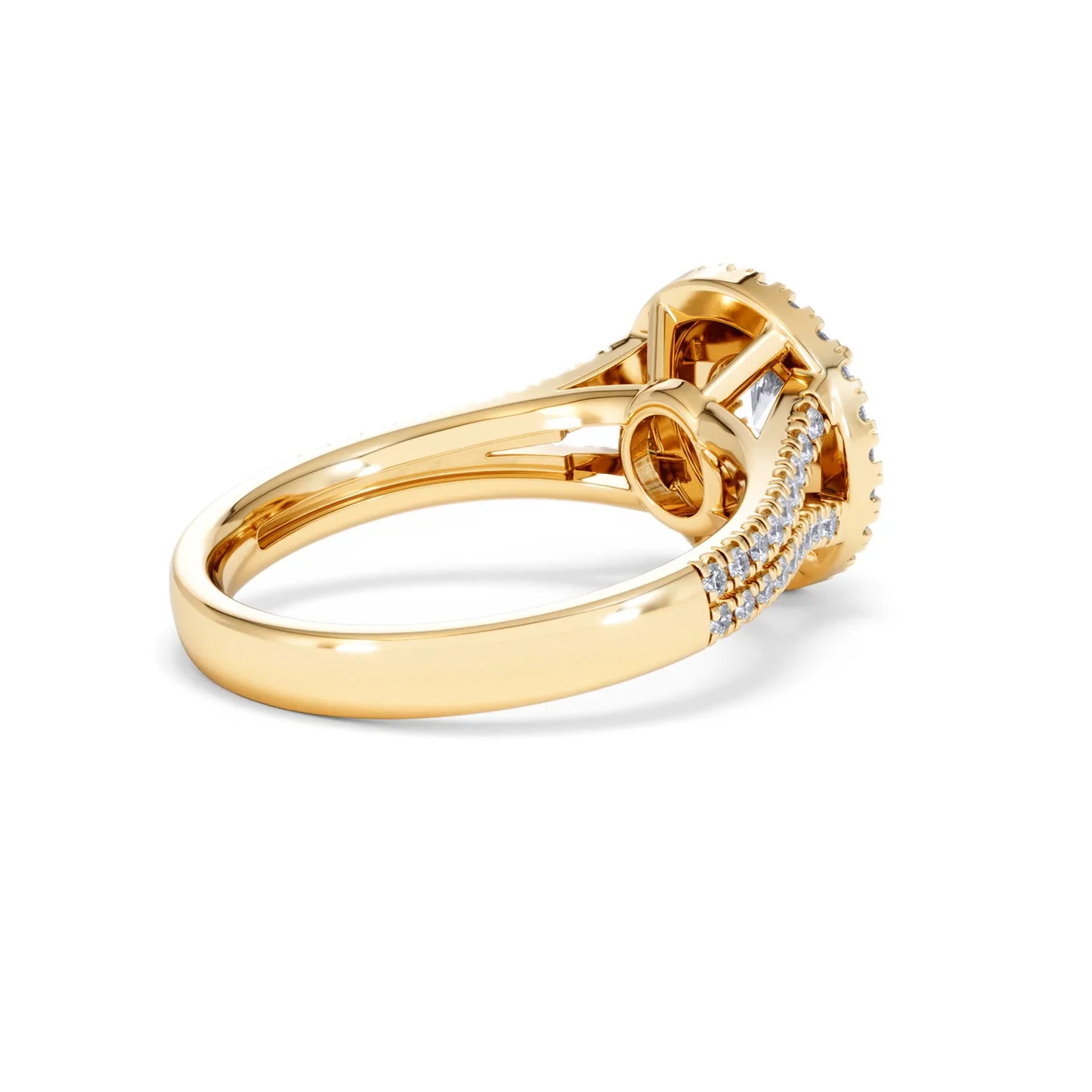 Camilla GIA Diamond Halo Engagement Ring in 18K Gold 1.65ct G/VS2 - Image 37