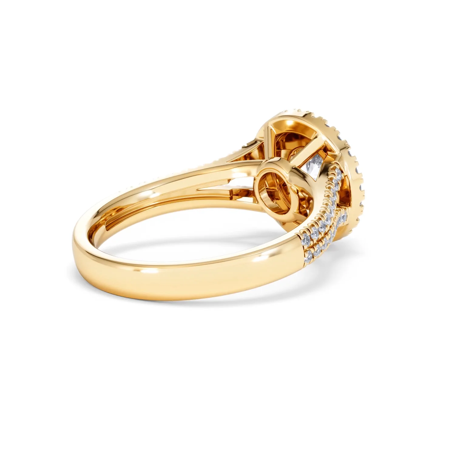 Camilla GIA Diamond Halo Engagement Ring in 18K Gold 1.65ct G/VS2 - Image 38
