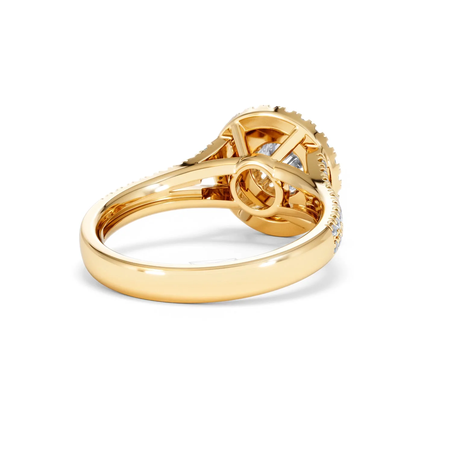 Camilla GIA Diamond Halo Engagement Ring in 18K Gold 1.65ct G/VS2 - Image 42