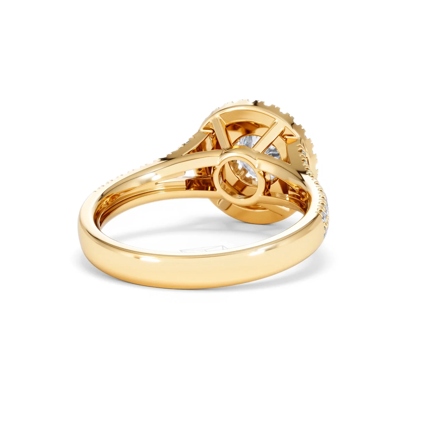 Camilla GIA Diamond Halo Engagement Ring in 18K Gold 1.65ct G/VS2 - Image 43