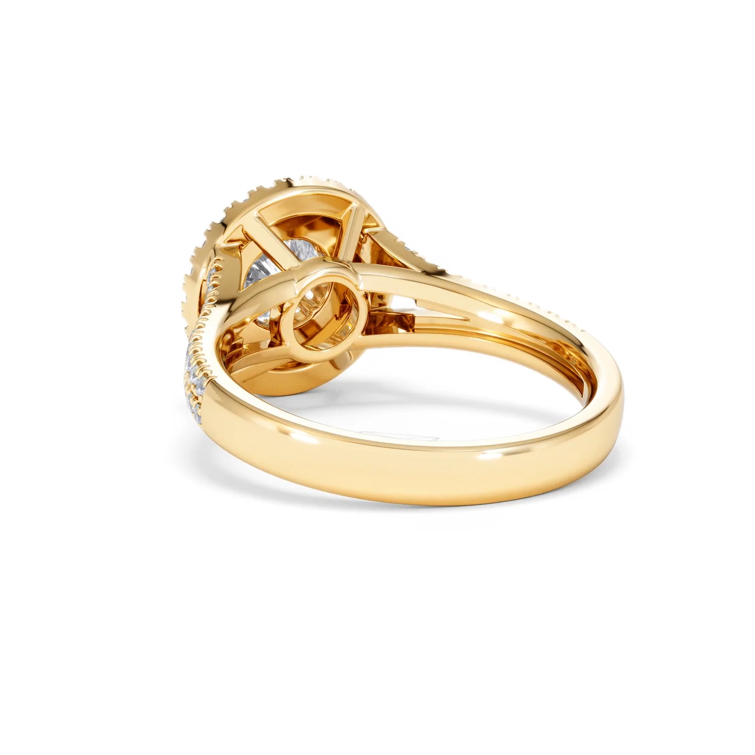 Camilla GIA Diamond Halo Engagement Ring in 18K Gold 1.65ct G/VS2 - Image 54