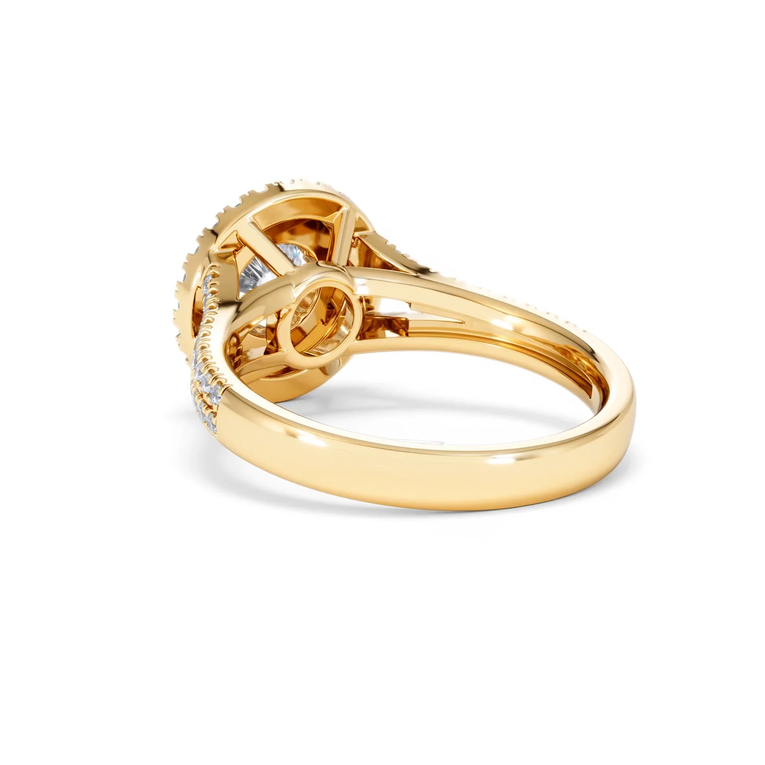 Camilla GIA Diamond Halo Engagement Ring in 18K Gold 1.65ct G/VS2 - Image 55