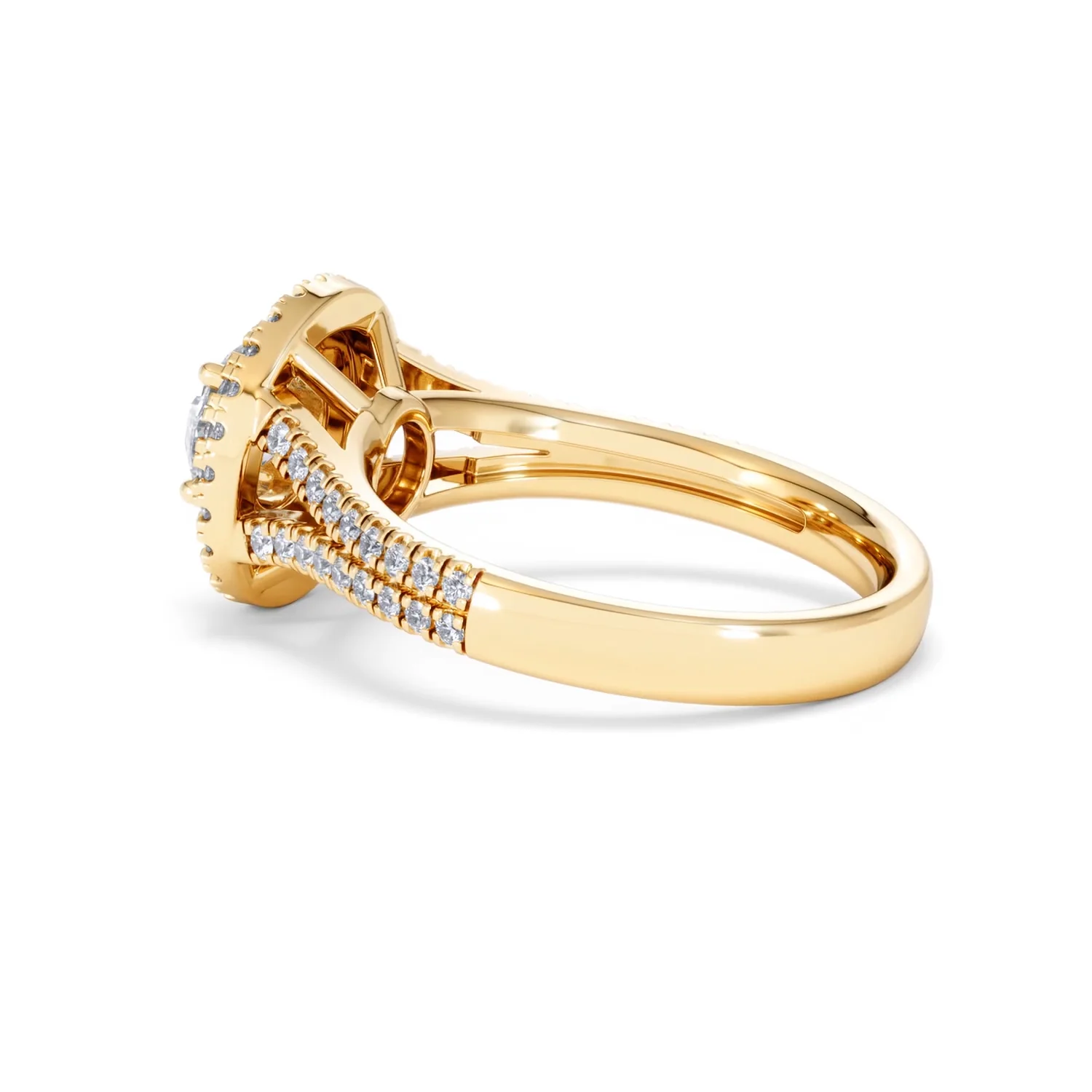 Camilla GIA Diamond Halo Engagement Ring in 18K Gold 1.65ct G/VS2 - Image 62